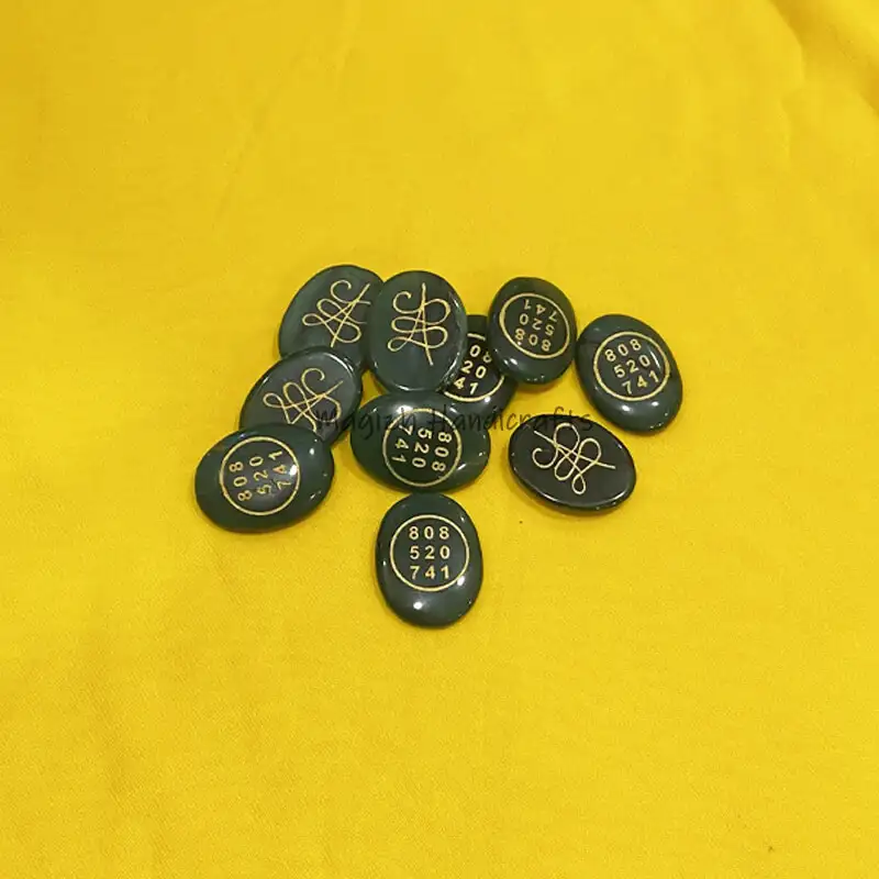 Green Jade Money Zibu coin