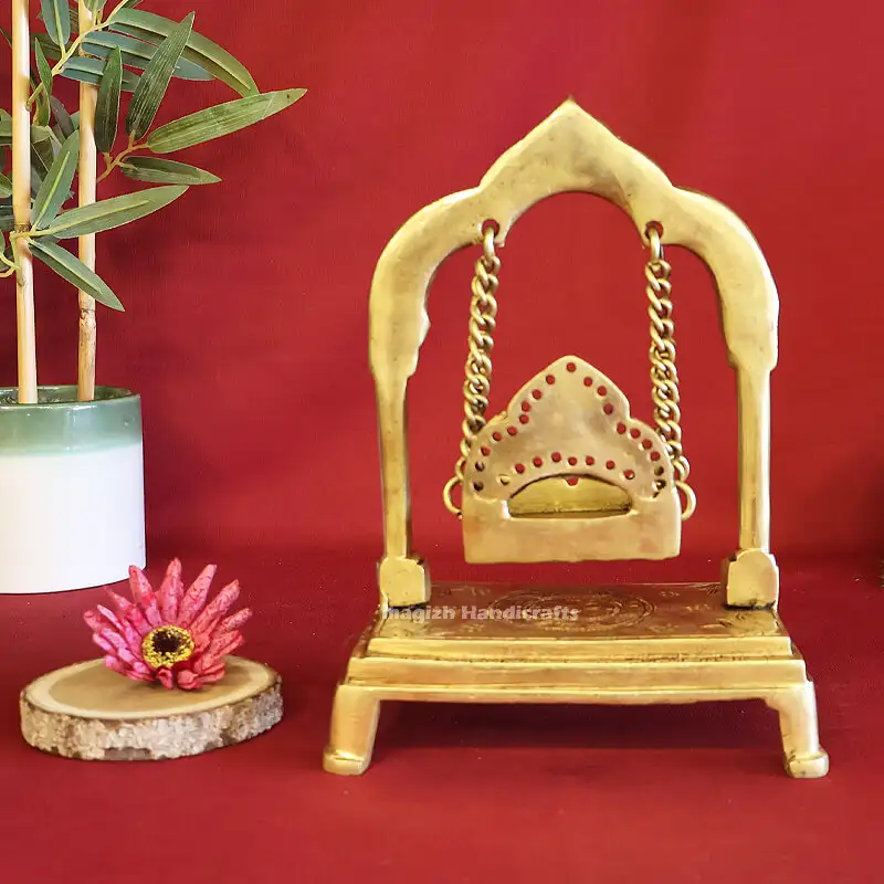 8 inches Brass empty Swing - Palna - Jula SC - secondary