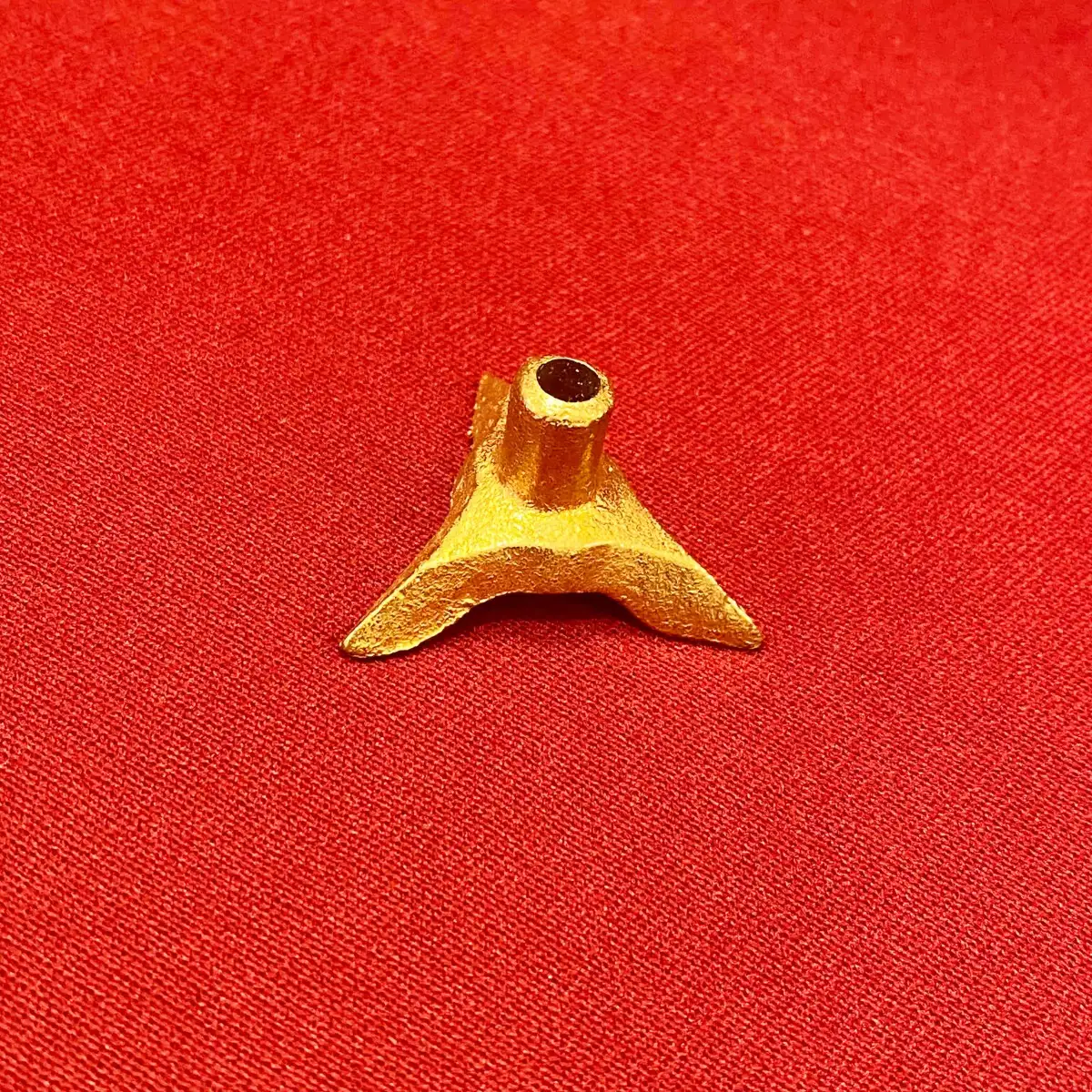 Brass Vilakku Thiri Holder - image 4