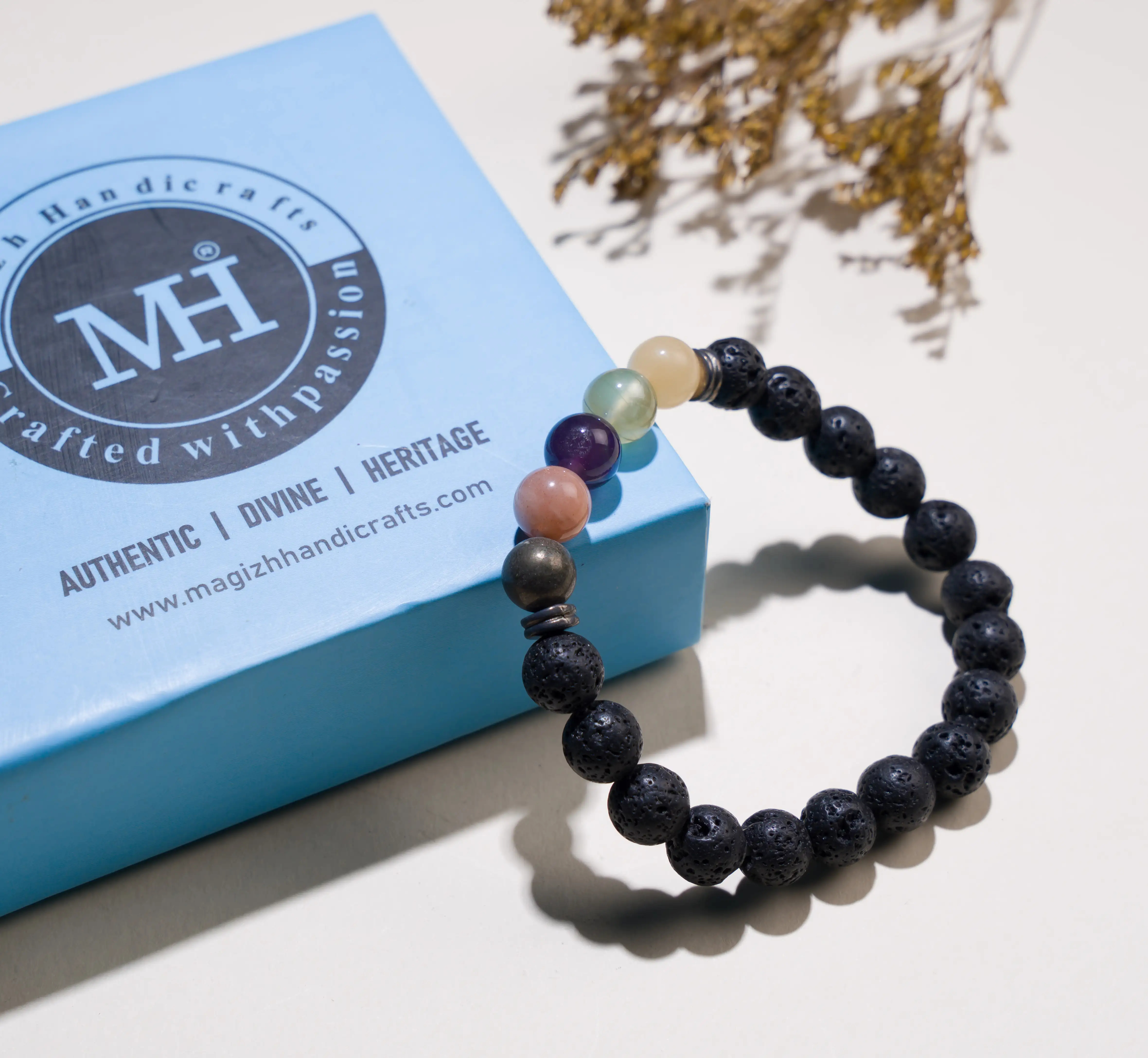 8mm Study potion crystal bracelet - image 3