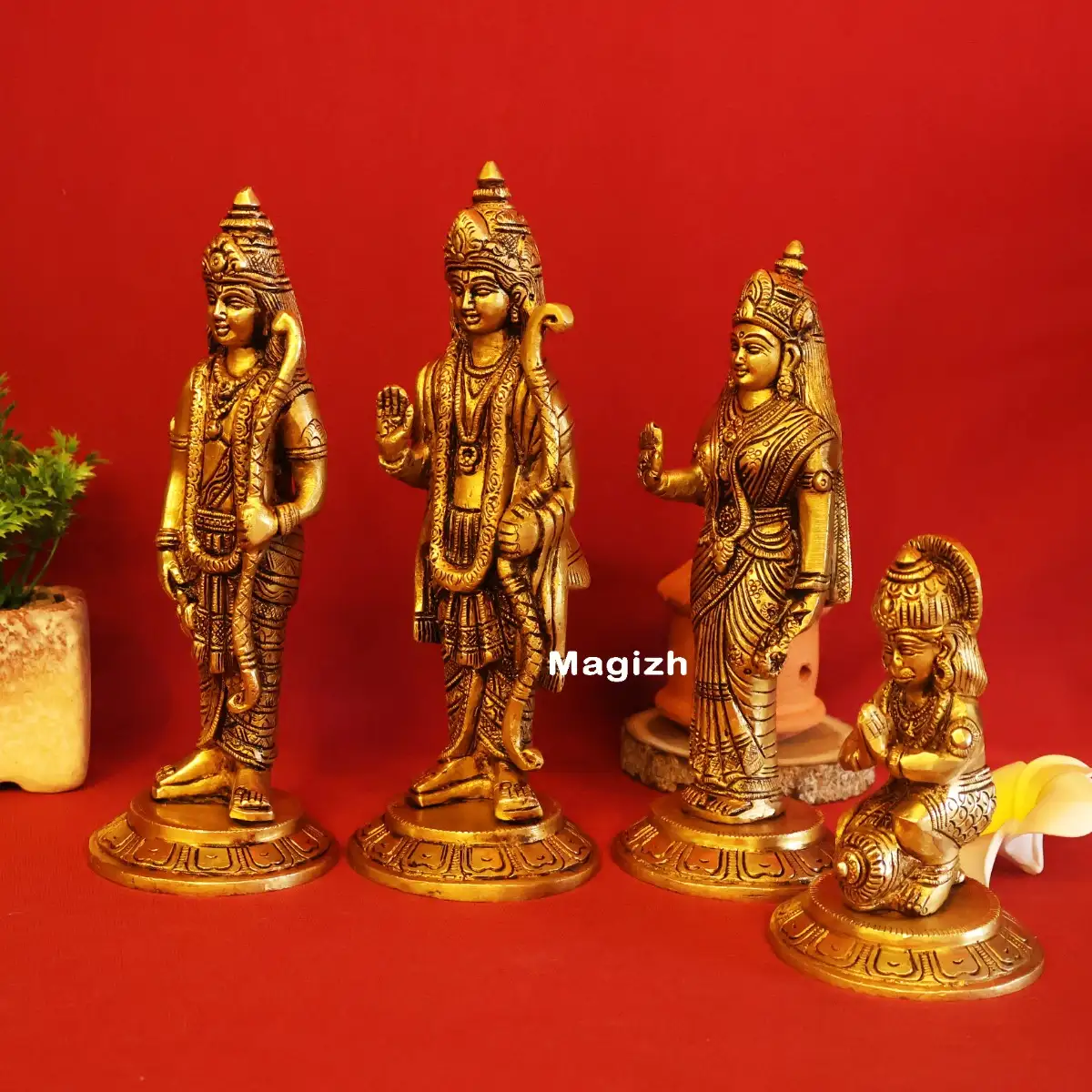 Brass Ram Darbar 8 inches - secondary