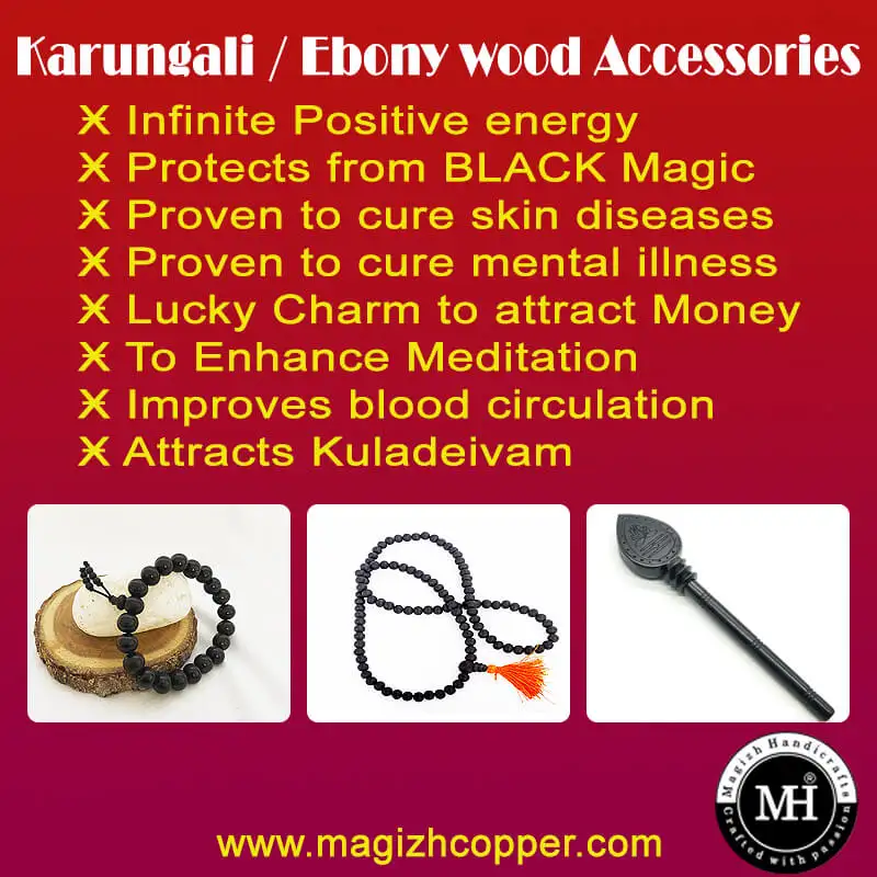 Original Karungali mala - 6mm - image 7