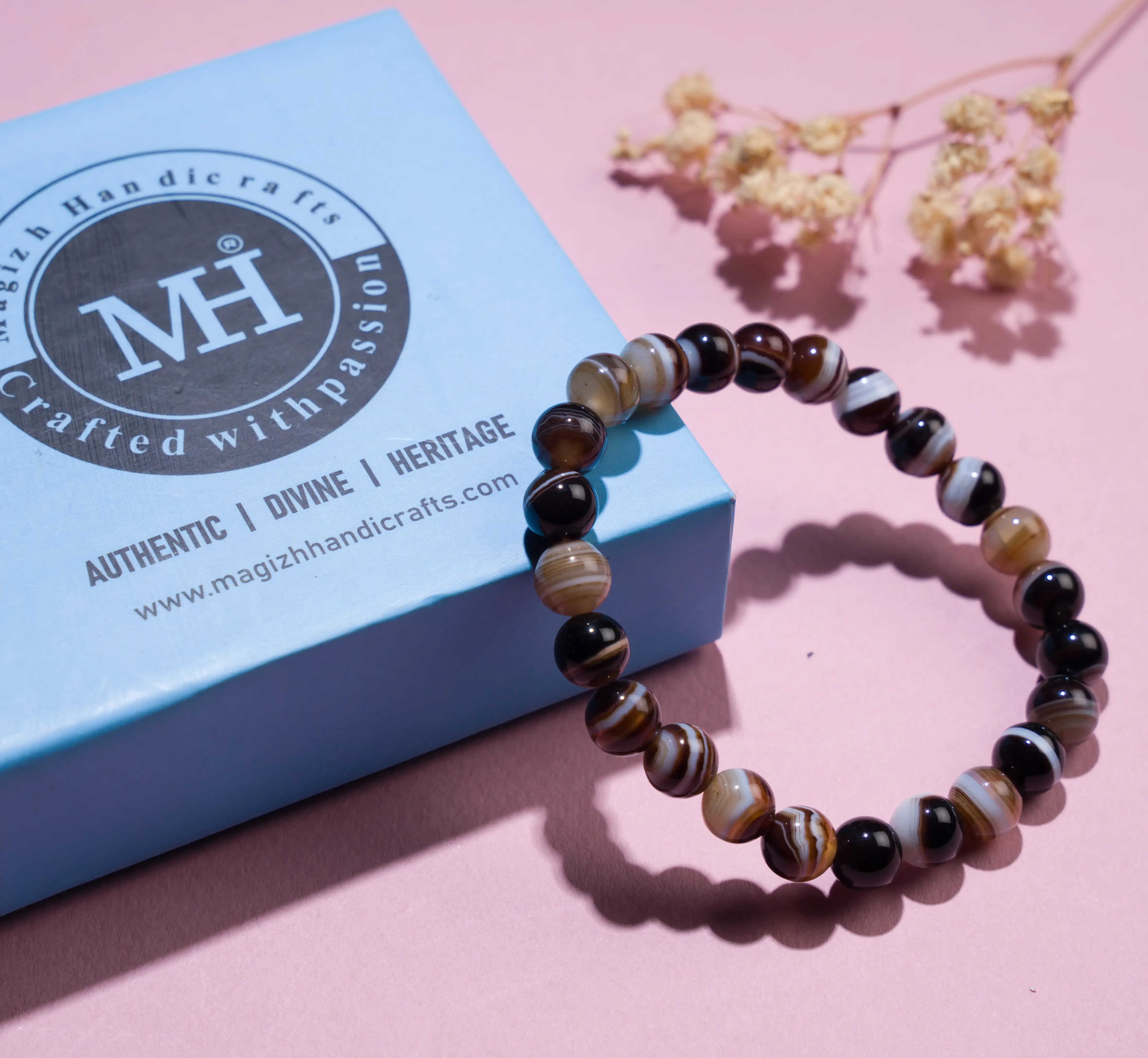 8mm Sulemani  crystal bracelet - image 3