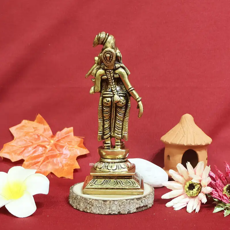 6 inches Brass Andal Idol SC - image 3