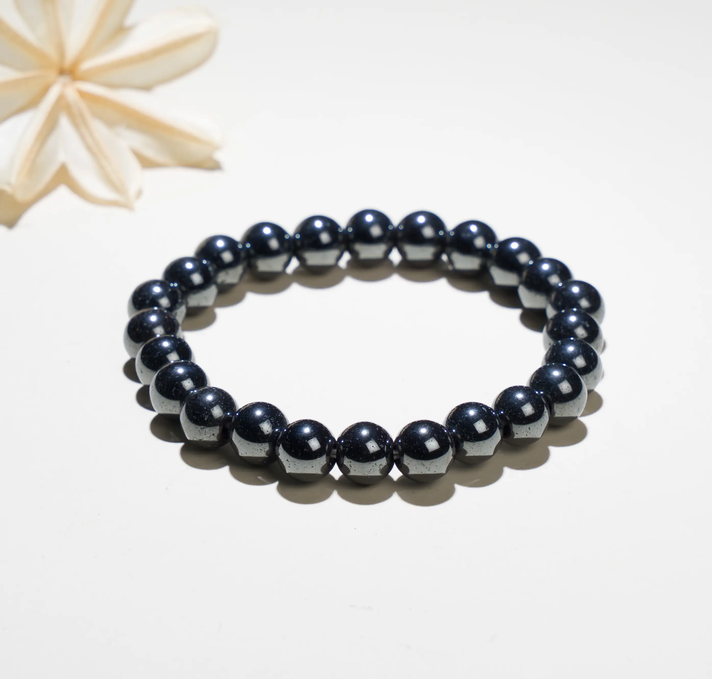 Hematite Crystal Bracelet (8 mm)