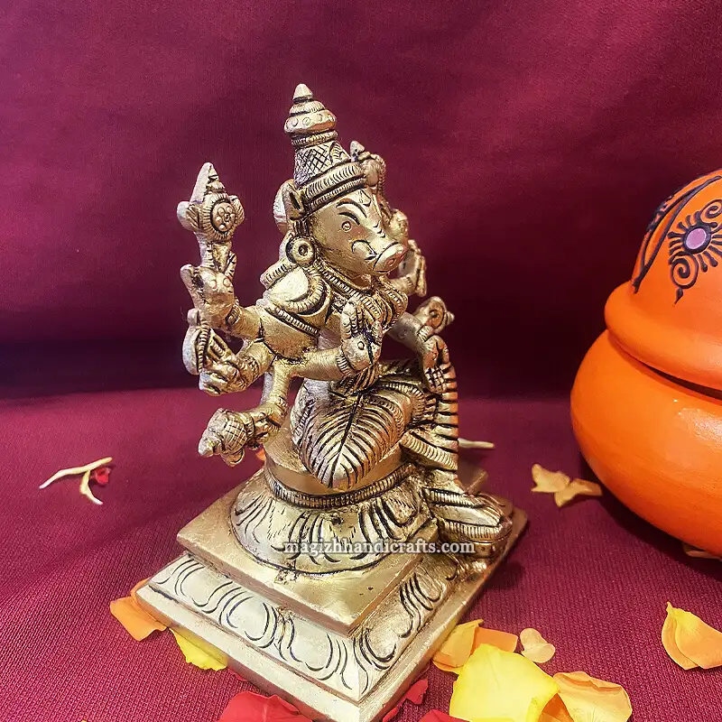 Brass Varahi Amman 3.3 inches - secondary