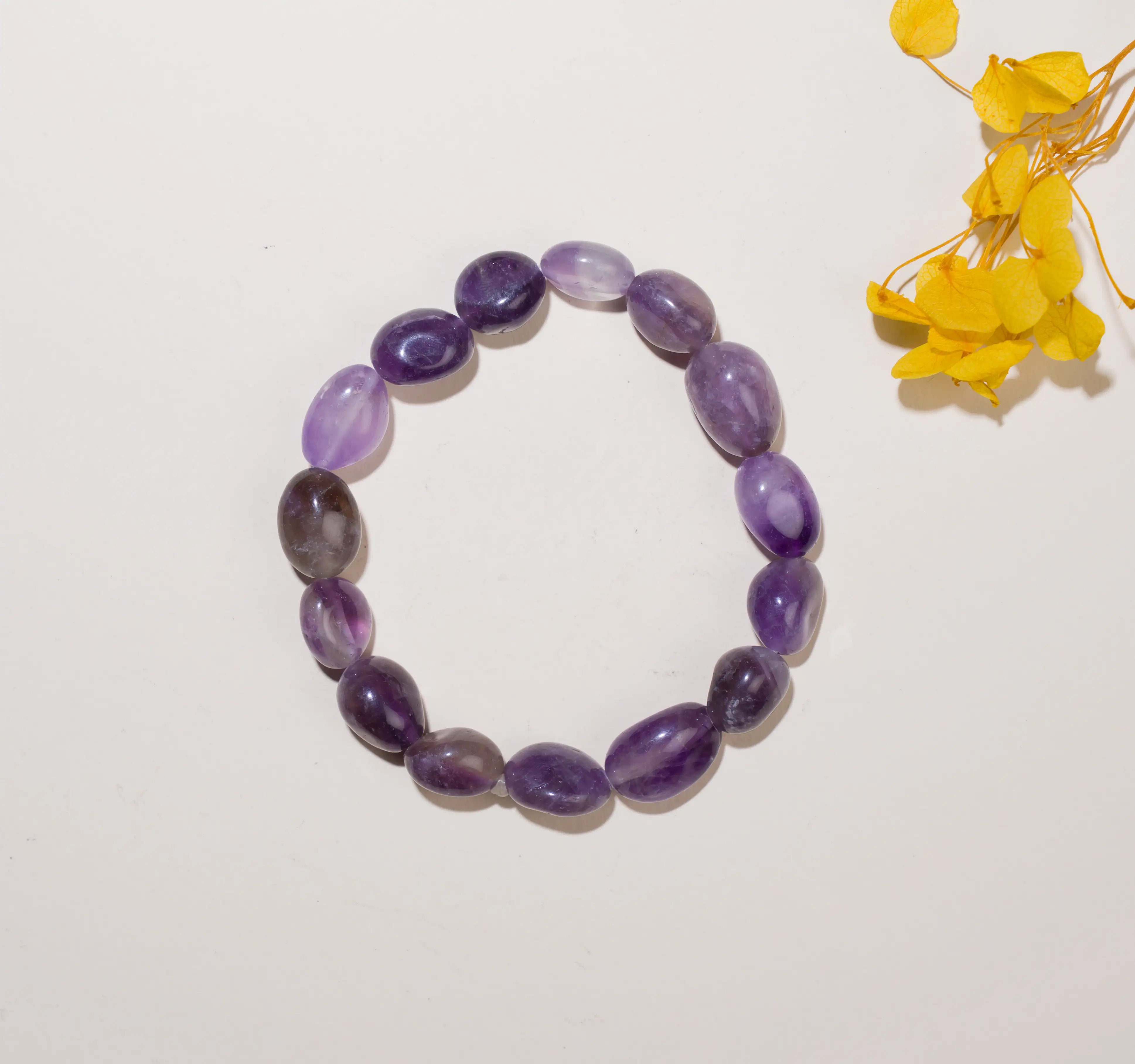 Amethyst crystal Tumble bracelet - image 2