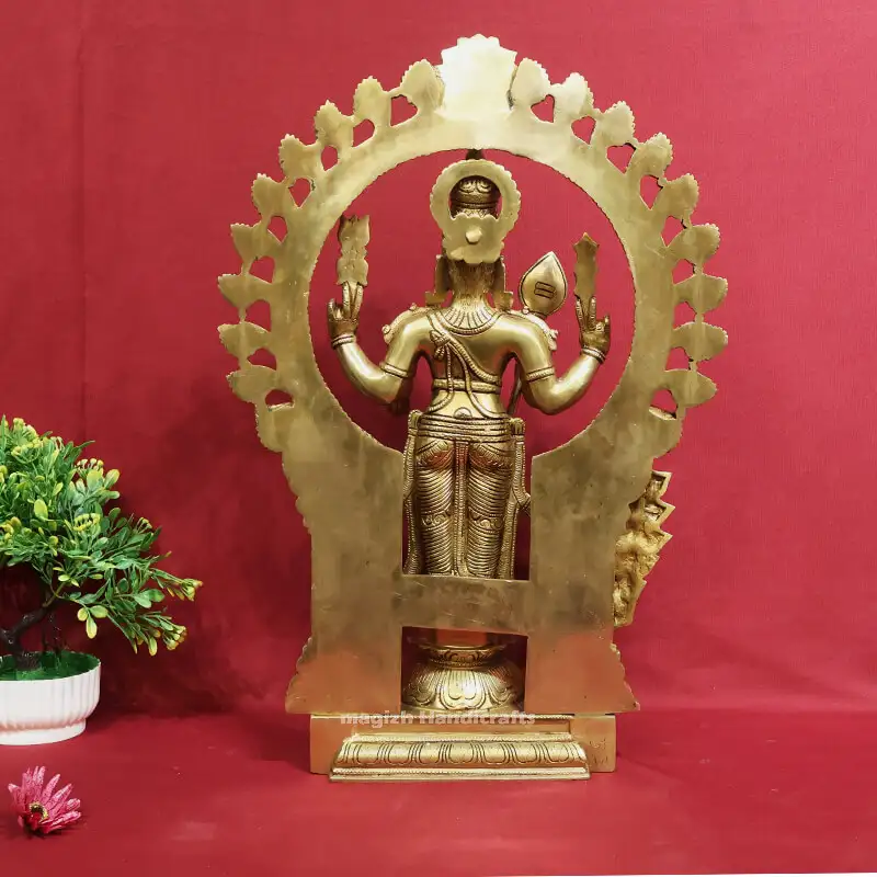 22 inches Brass Frame Murugan Idol SC - secondary