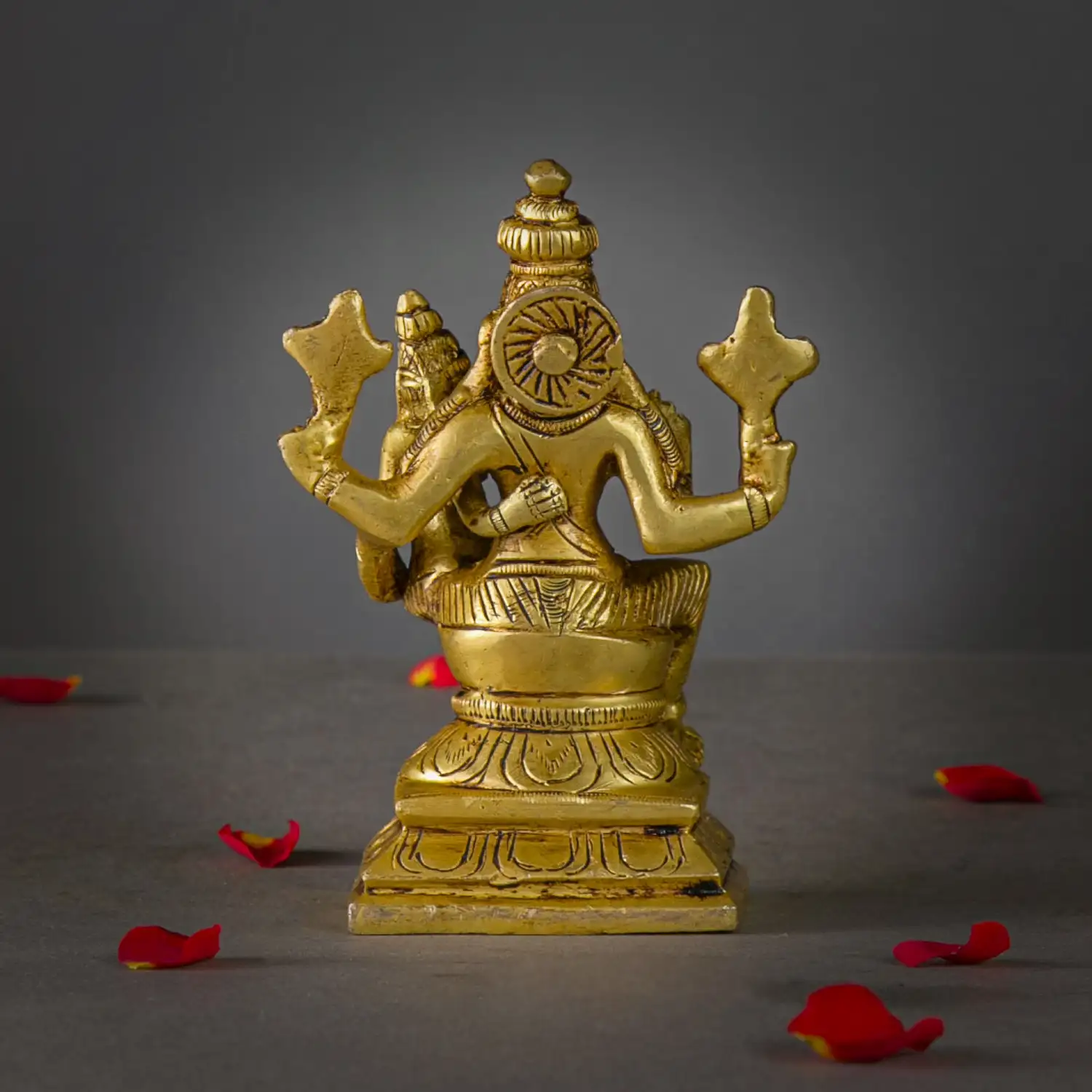 4 inches Lakshmi Hayagiriwar idol - image 4