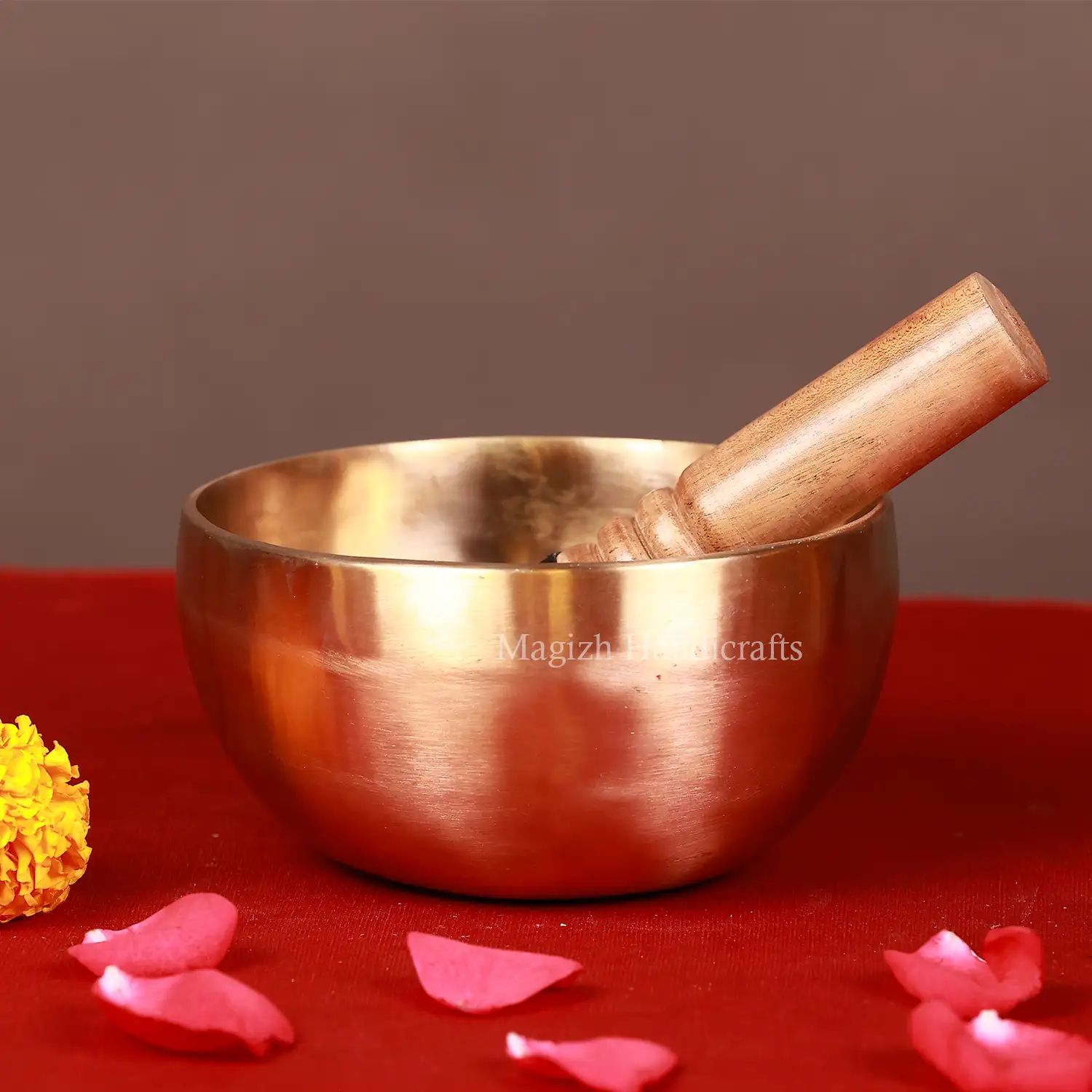 6 inches Hand made Bronze singing bowl