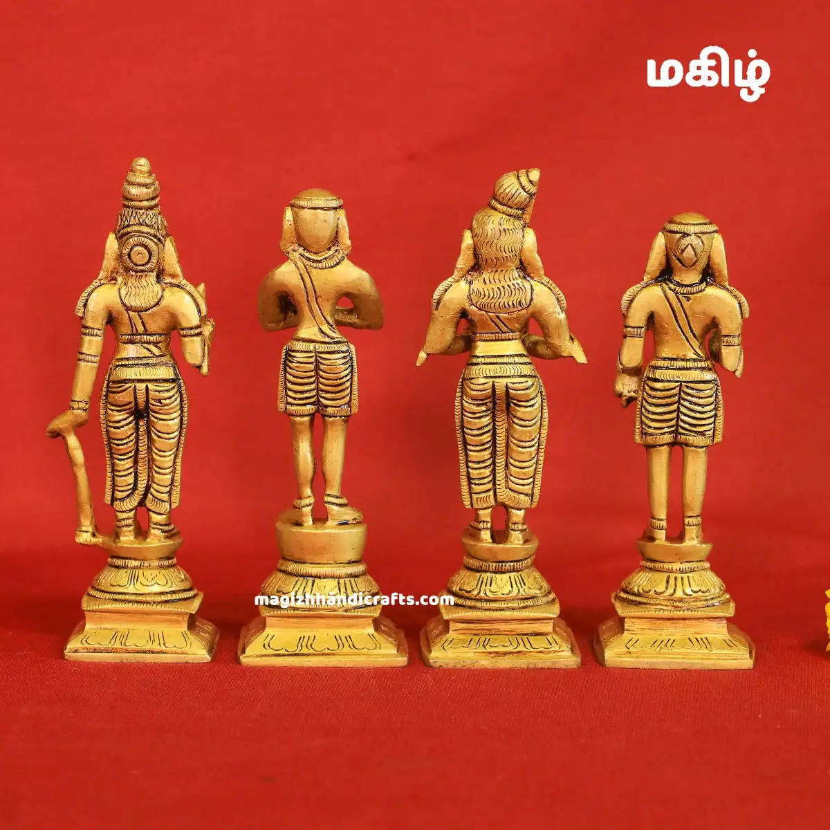 Brass Nalwar idol - 6 inches - secondary