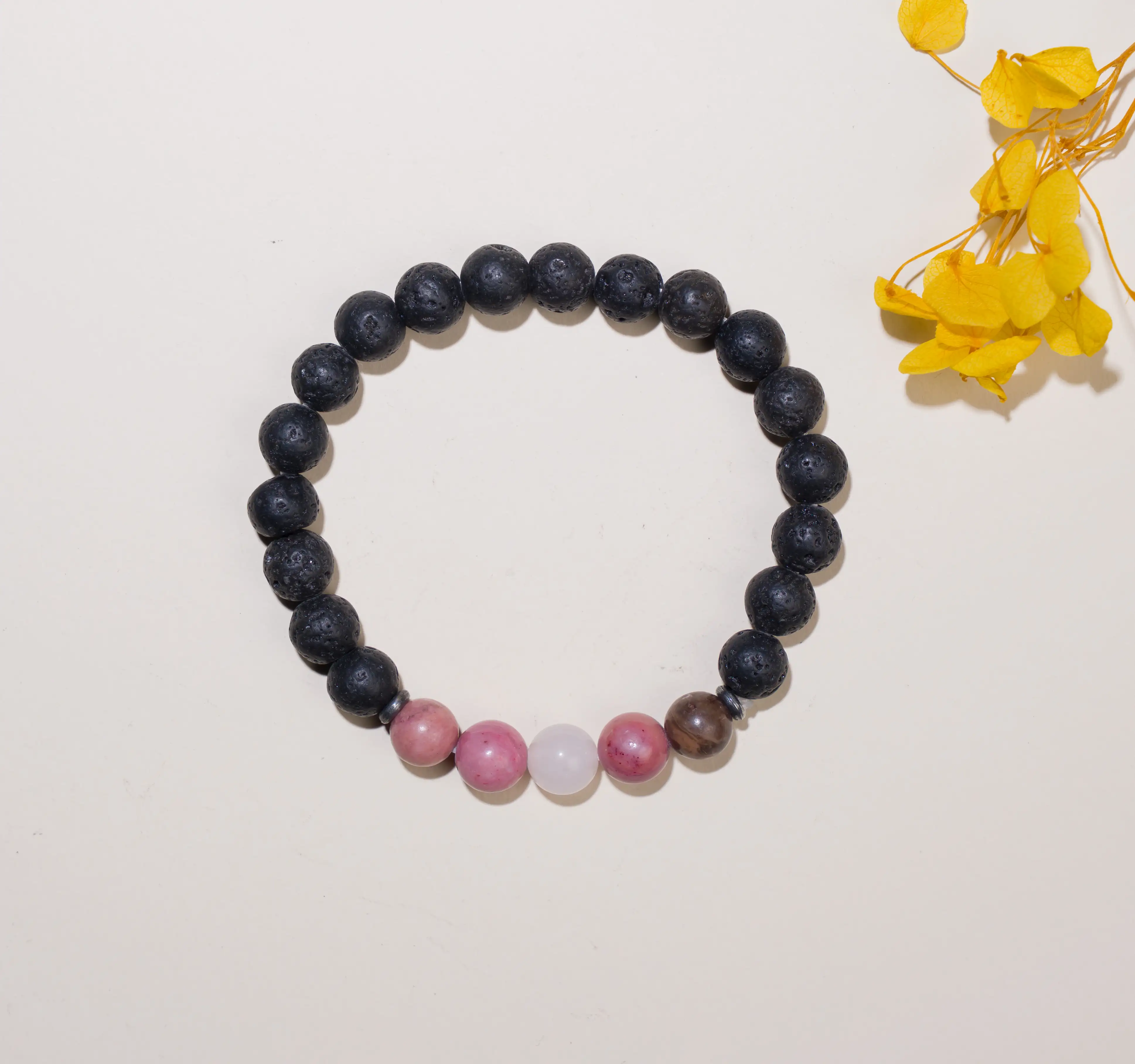 8mm Love Potion Lava Crystal stone Bracelet - secondary