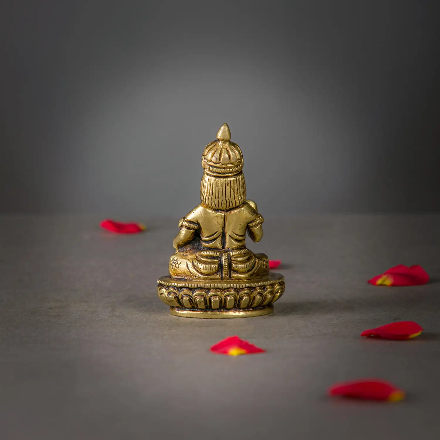 2 inches Brass Kuberar idol - image 4