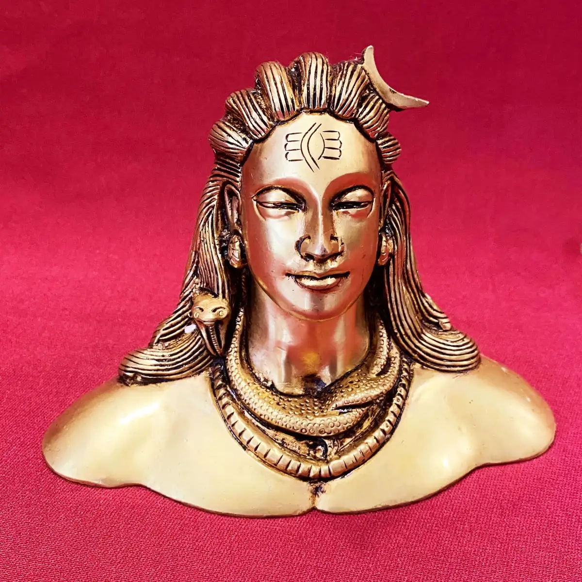 Brass Lord Shiva Adiyogi4 inches