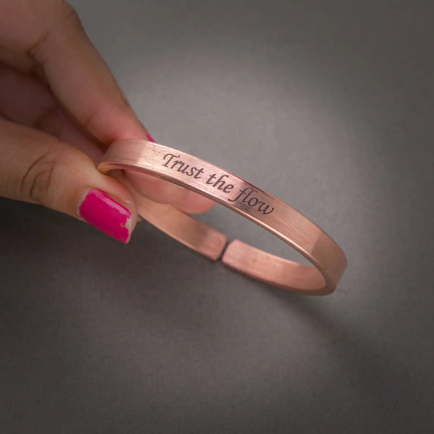 Yamirukka Bayamen with Om Vel Copper Bracelet - image 3