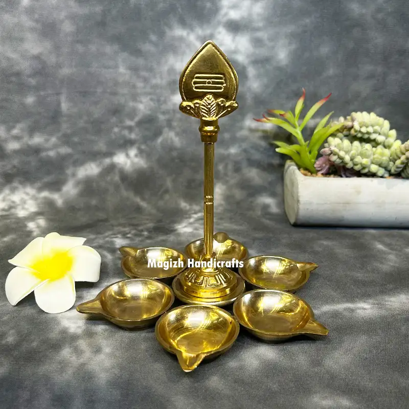 Brass Arumuga Murugan Vilakku