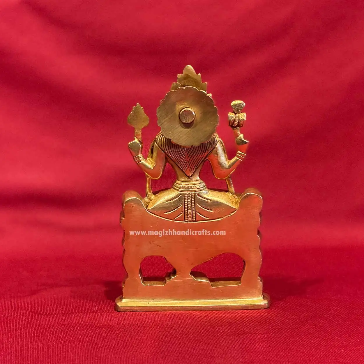 7 inches brass Mariamman statue SC - image 5