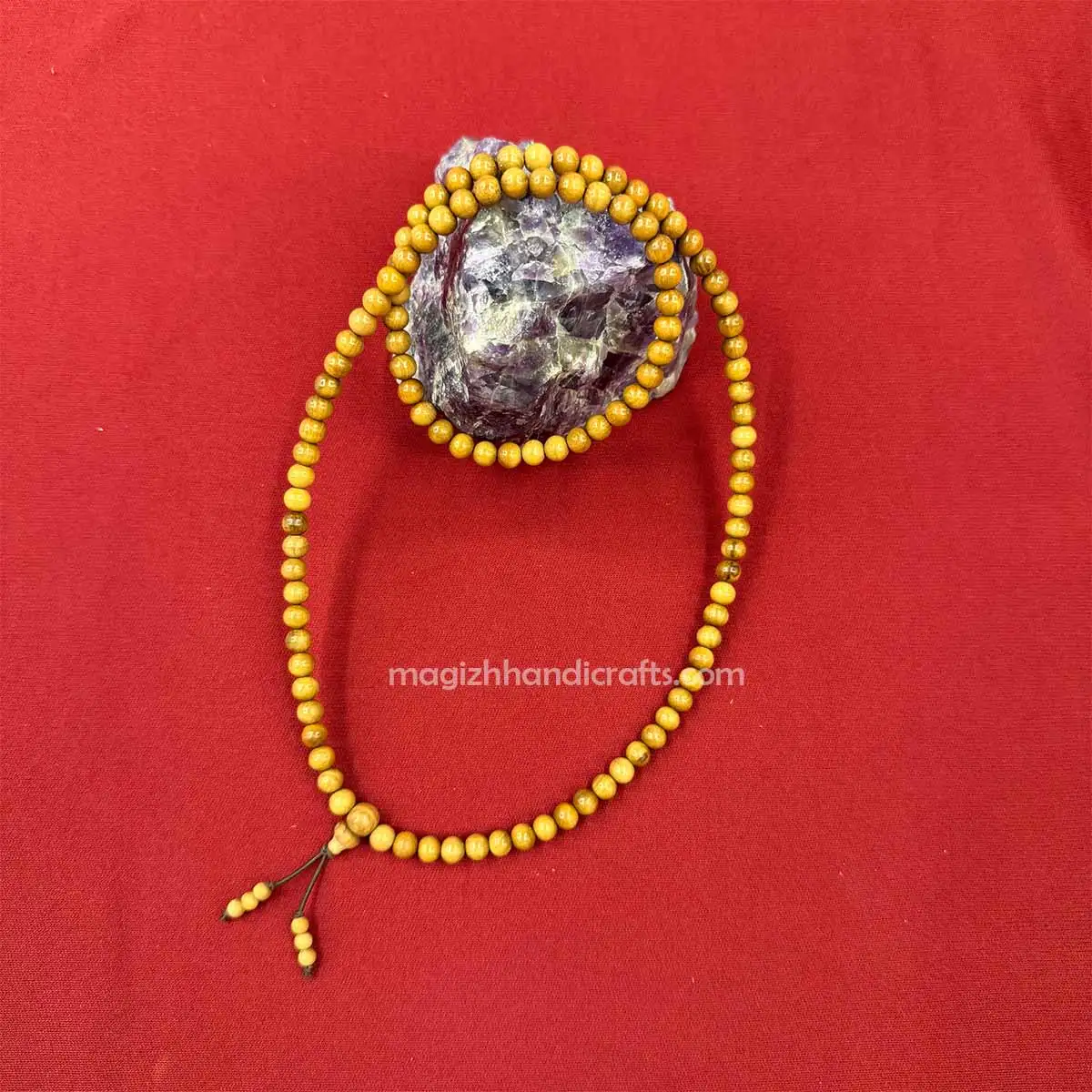 6mm Original Mysore Sandal wood mala – 108 beads - secondary