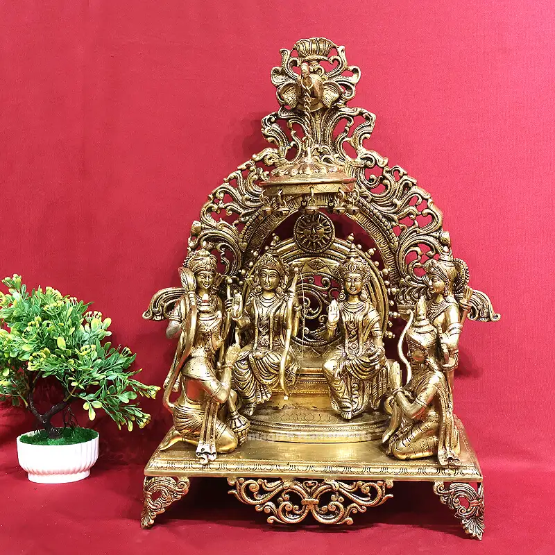 23 inches Brass Frame Ram darbar SC
