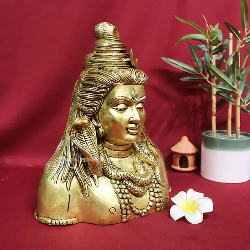 12 inches Lord Shiva Half face idol - image 3
