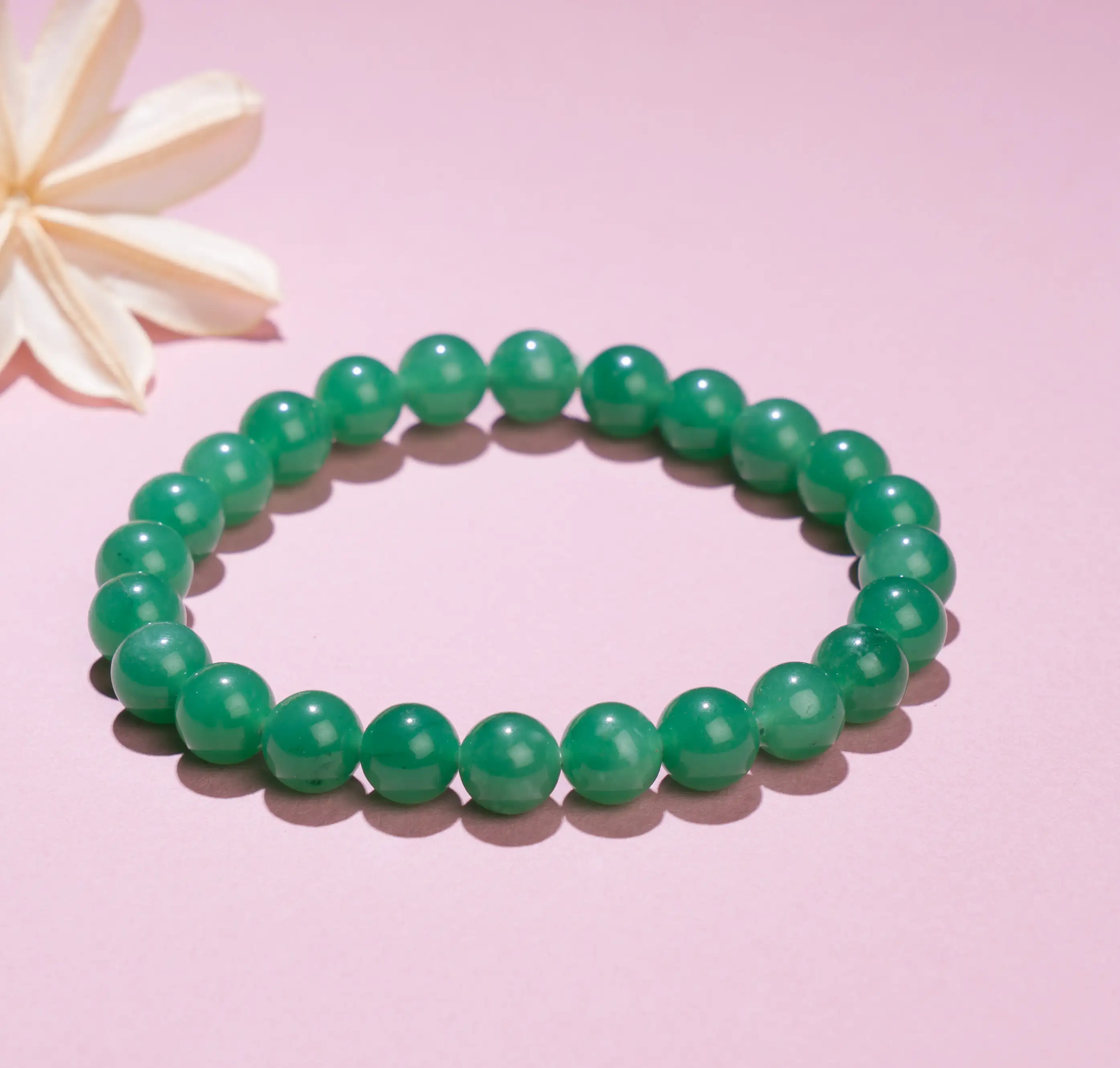 Green aventurine Crystal Bracelet (8 mm) - image 3