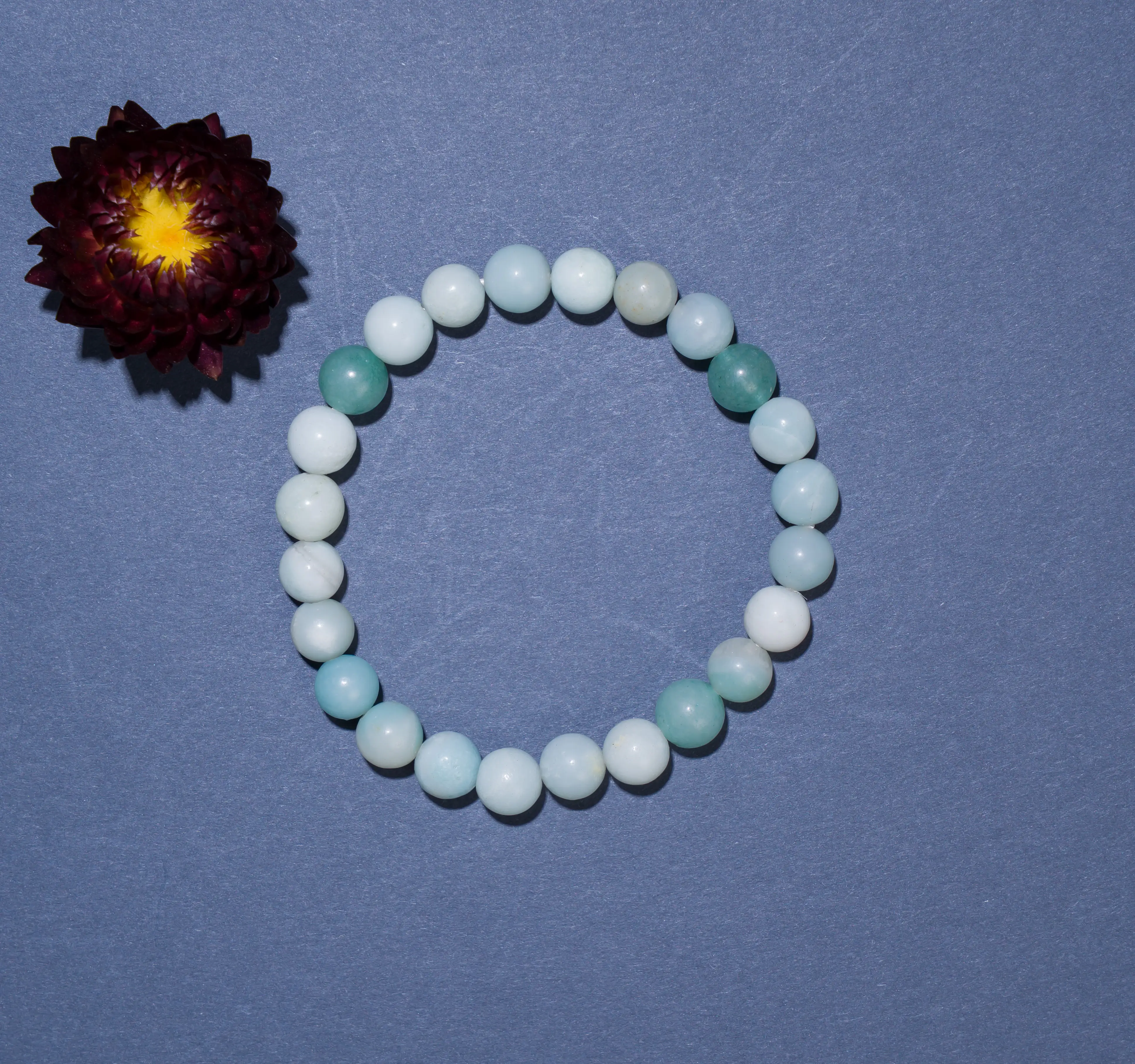 8mm Amazonite Crystal Stone bracelet - secondary