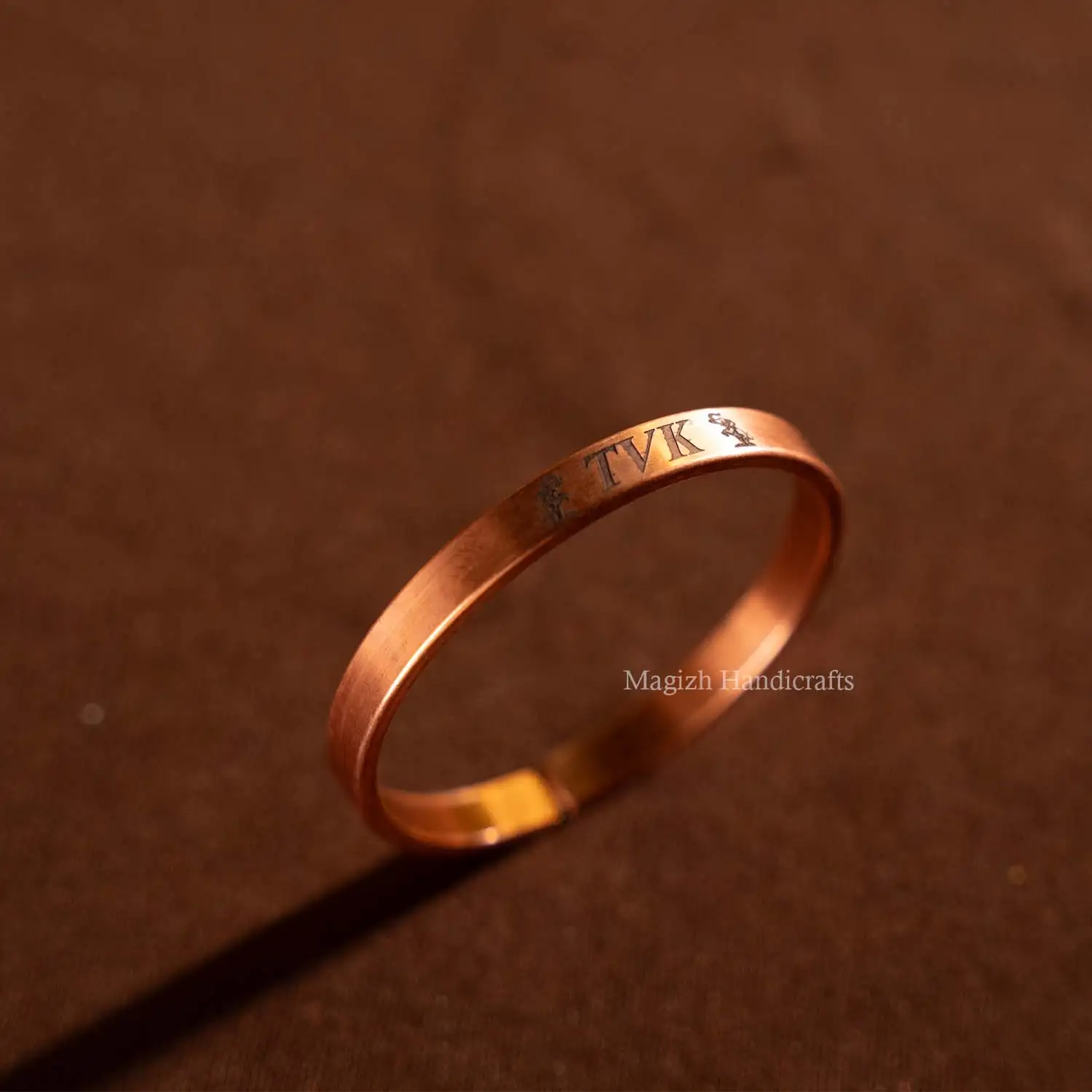 (TVK) Tamilaga Vettri Kazhagam Copper Bracelet - image 2