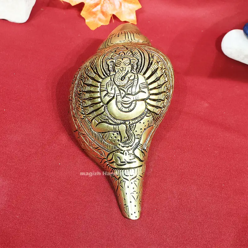7.5 inches Ganesh Brass Shangu Real Sound SC - secondary