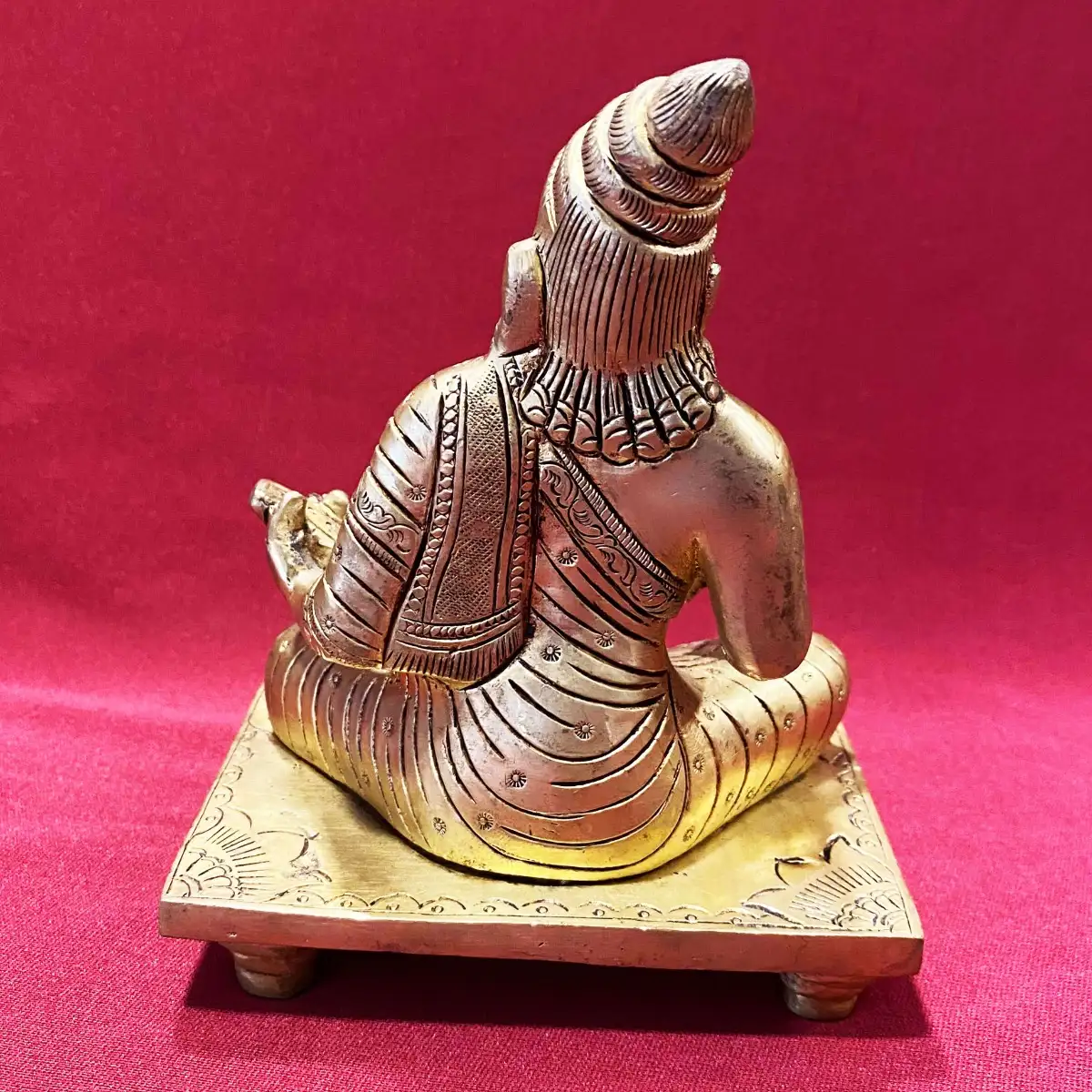 Brass Thiruvalluvar 6 inches - image 4