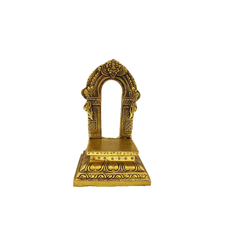 Brass Thiruvachi stand small