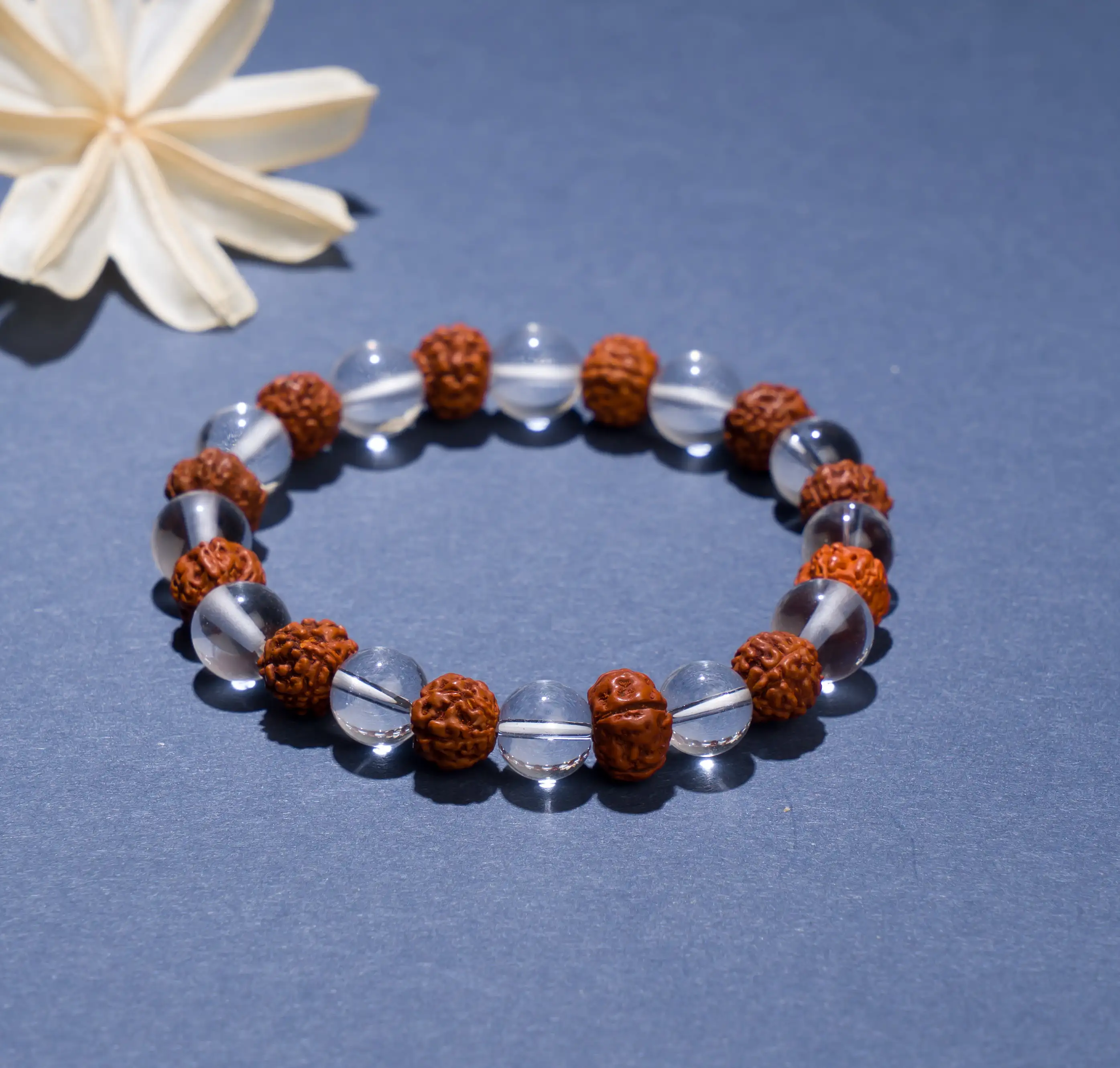 Spadigam with Rudhraksham Bracelet (8 mm)