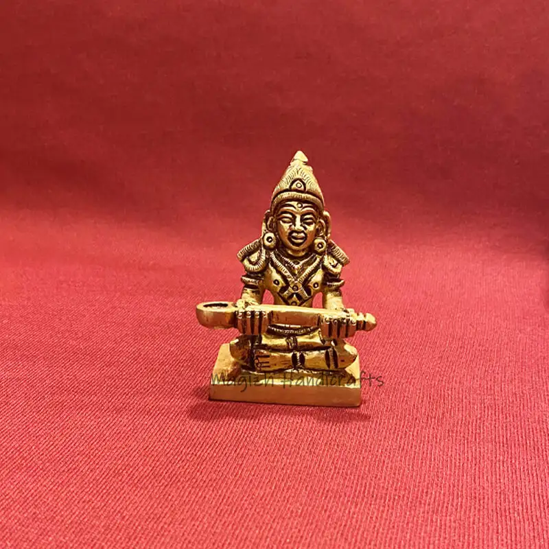 2.5 inches Brass Annapoorni amman with Spoon only
