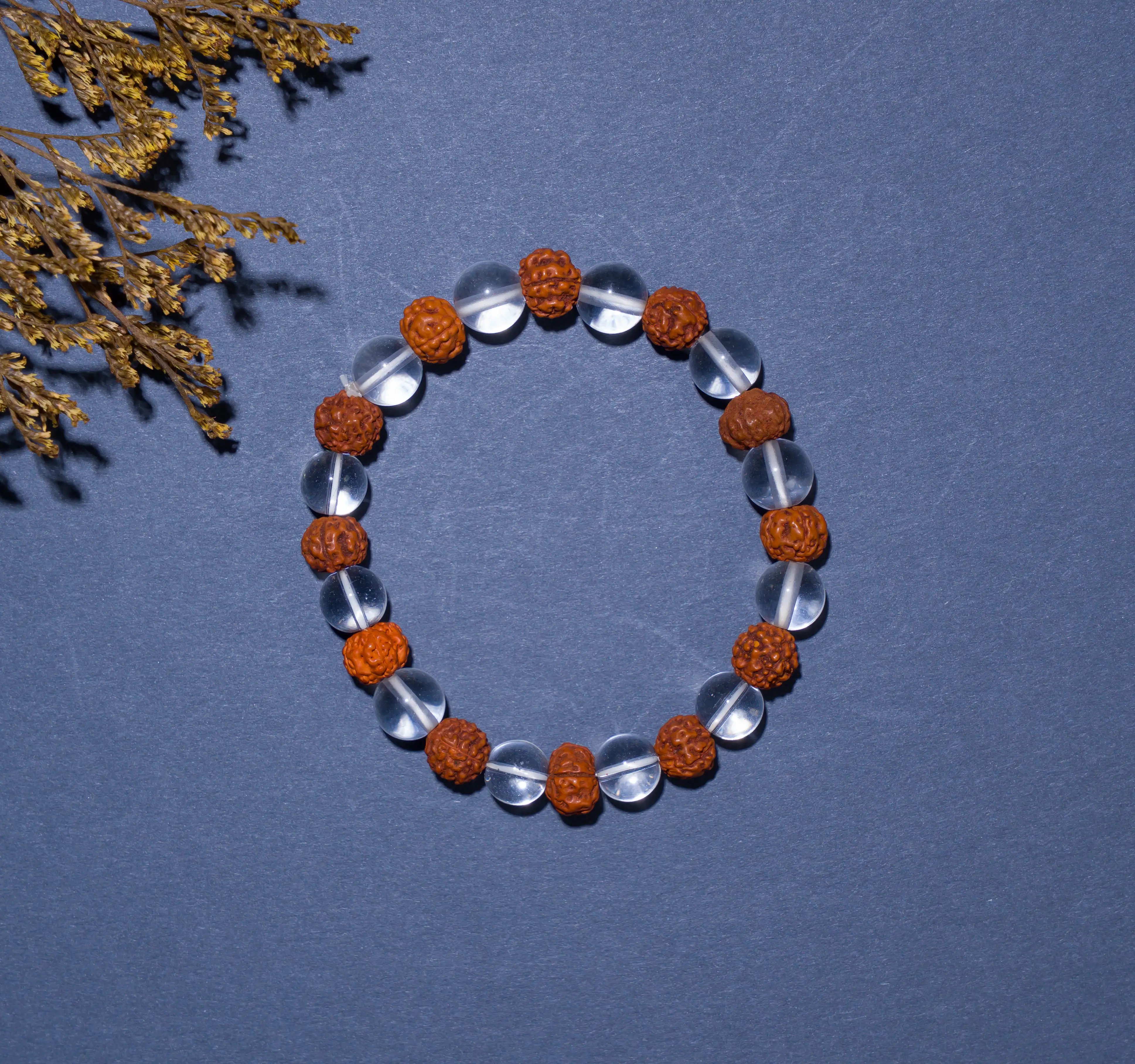 Spadigam with Rudhraksham Bracelet (8 mm) - secondary