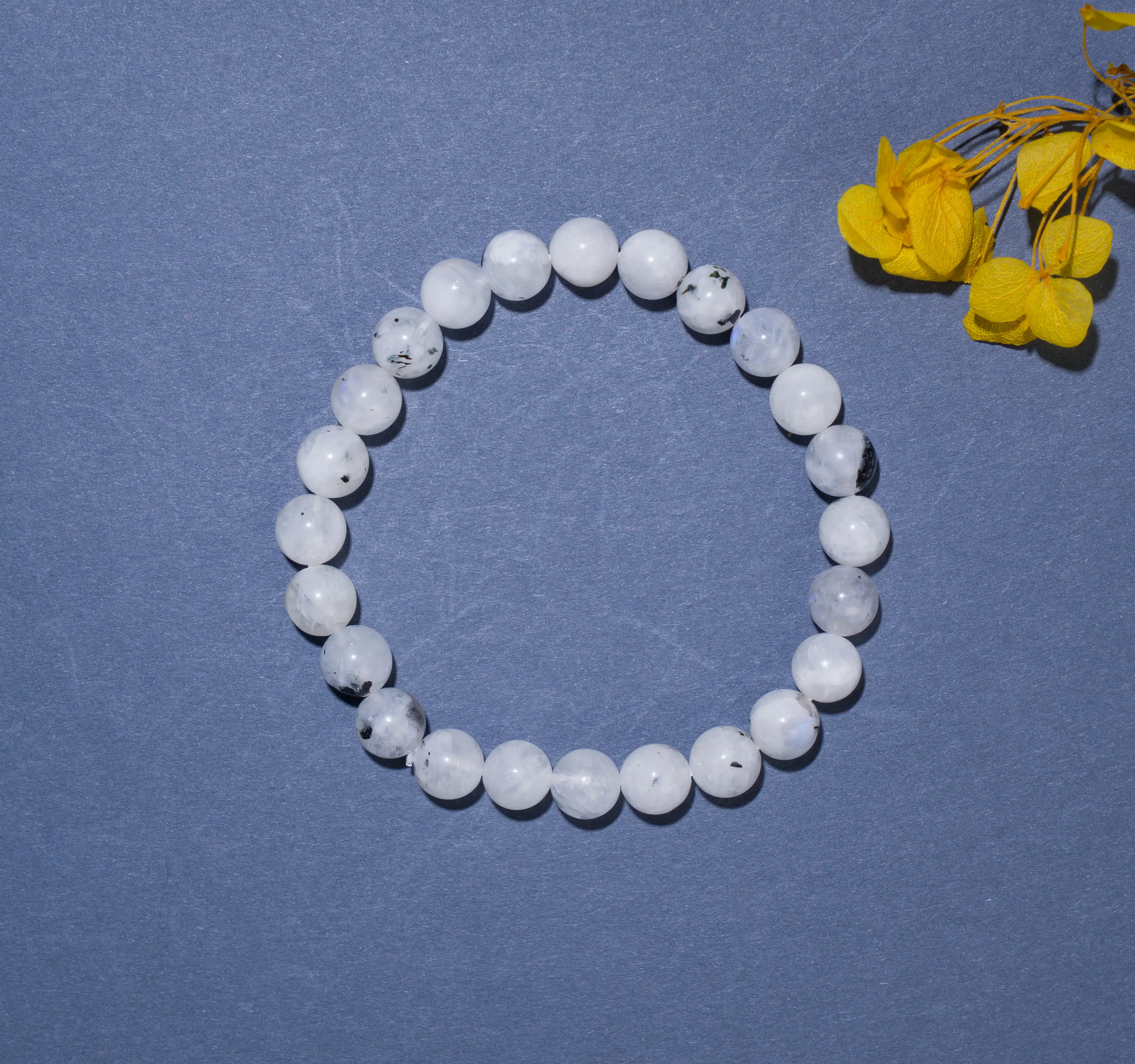 8mm Moonstone Crystal Bracelet - secondary