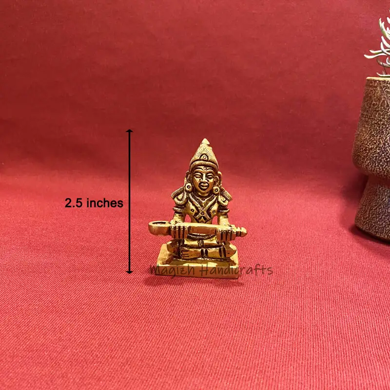 2.5 inches Brass Annapoorni amman with Spoon only - secondary