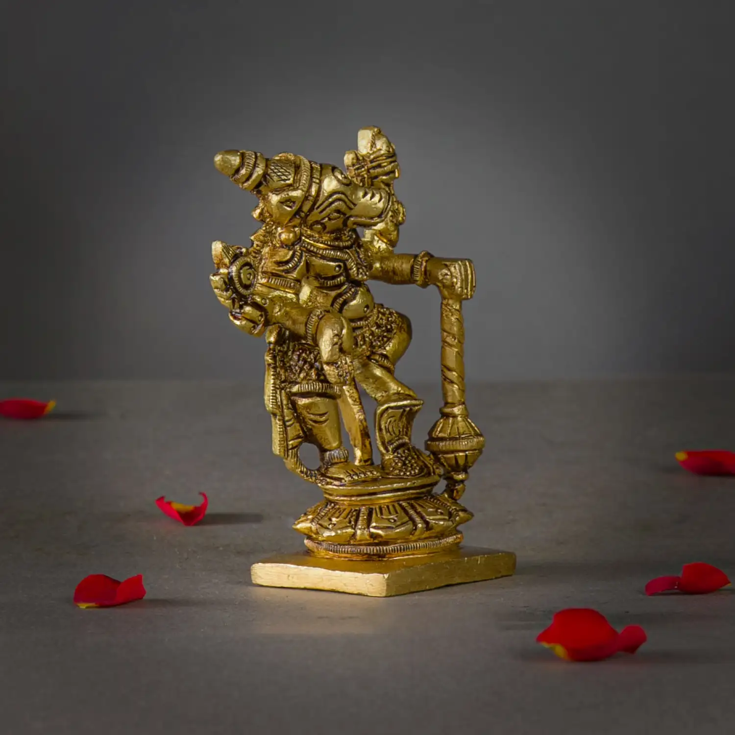 3.5inches brass Hayagiriwar idol - image 2