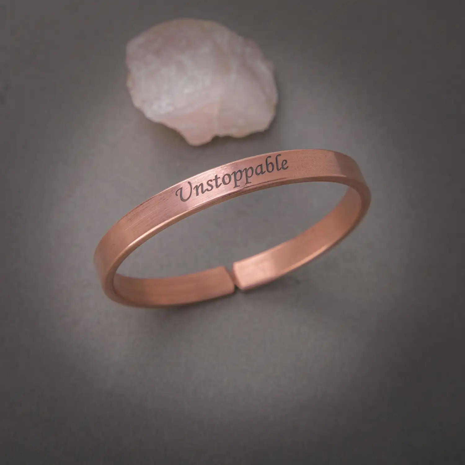 Unstoppable Pure Copper bracelet for men - 8 mm - image 3