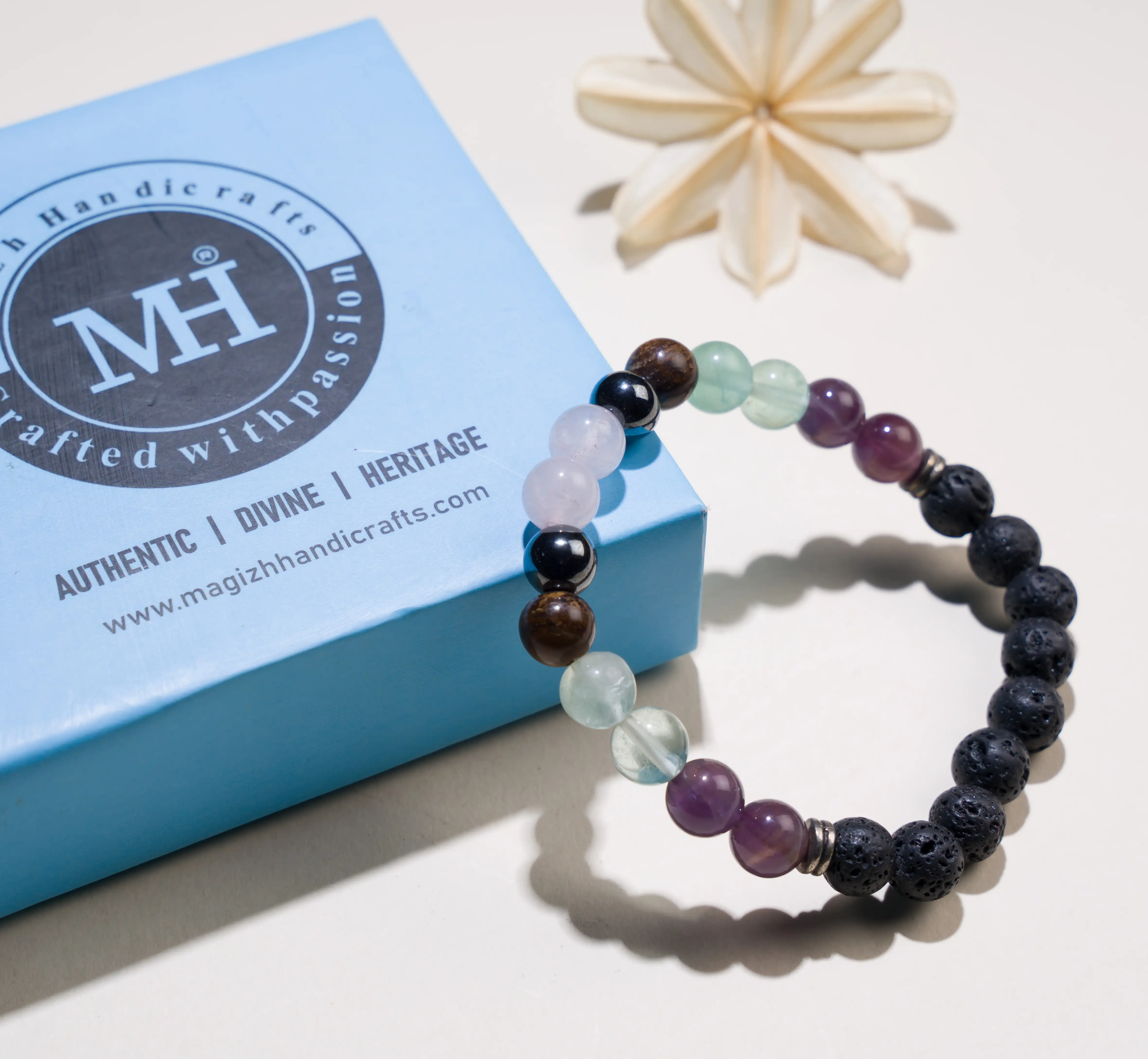 8mm Anti-addiction Crystal bracelet - image 3