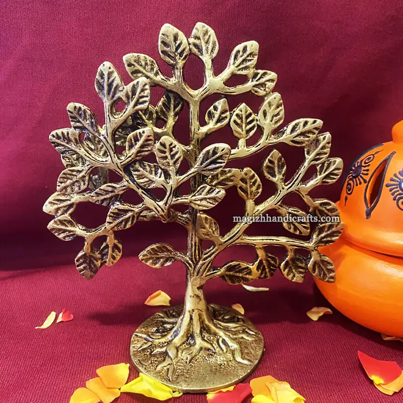 6 inches Brass Karpaga virutcham tree