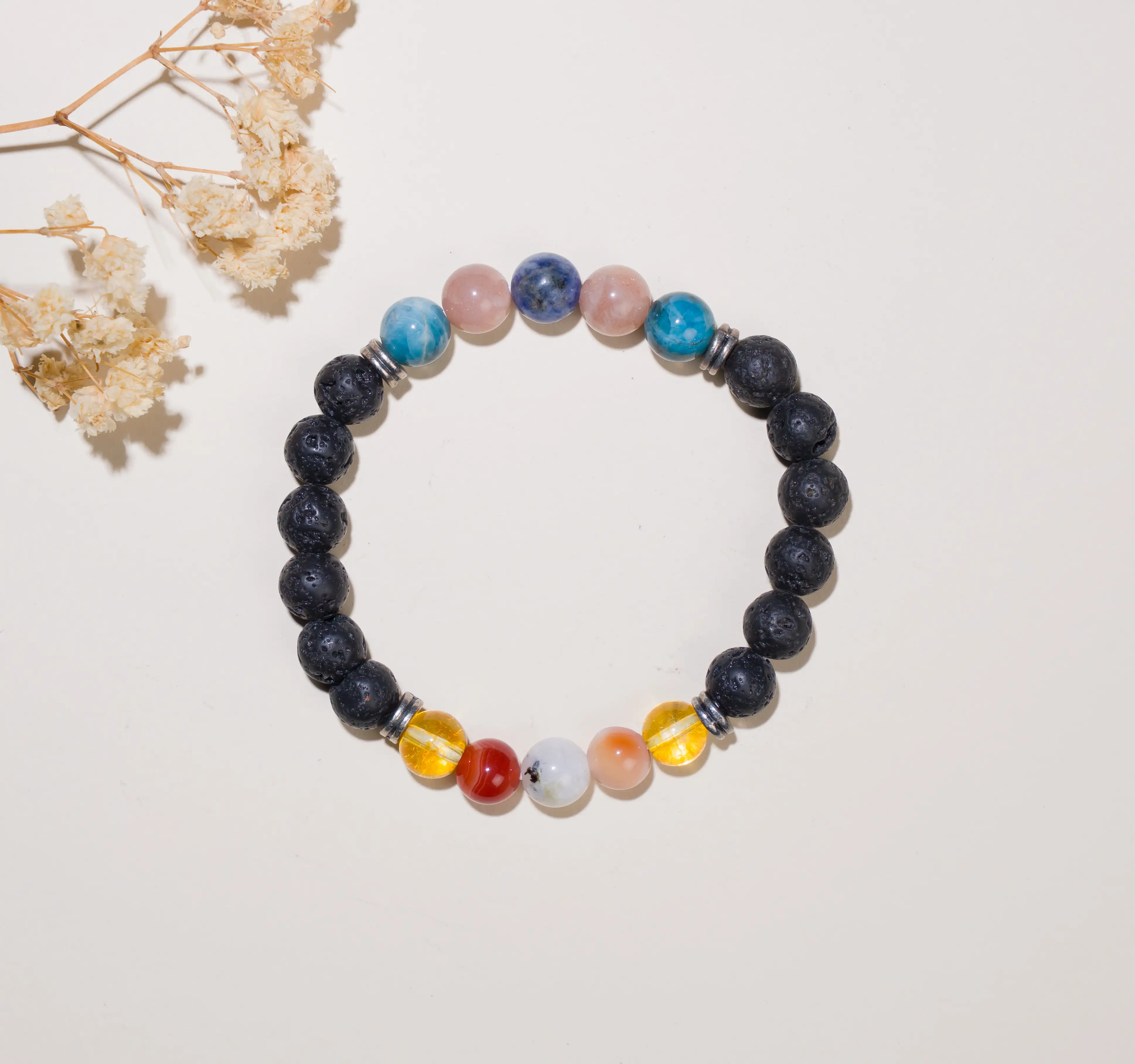 8mm Weight loss with PCOD Crystal bracelet - secondary