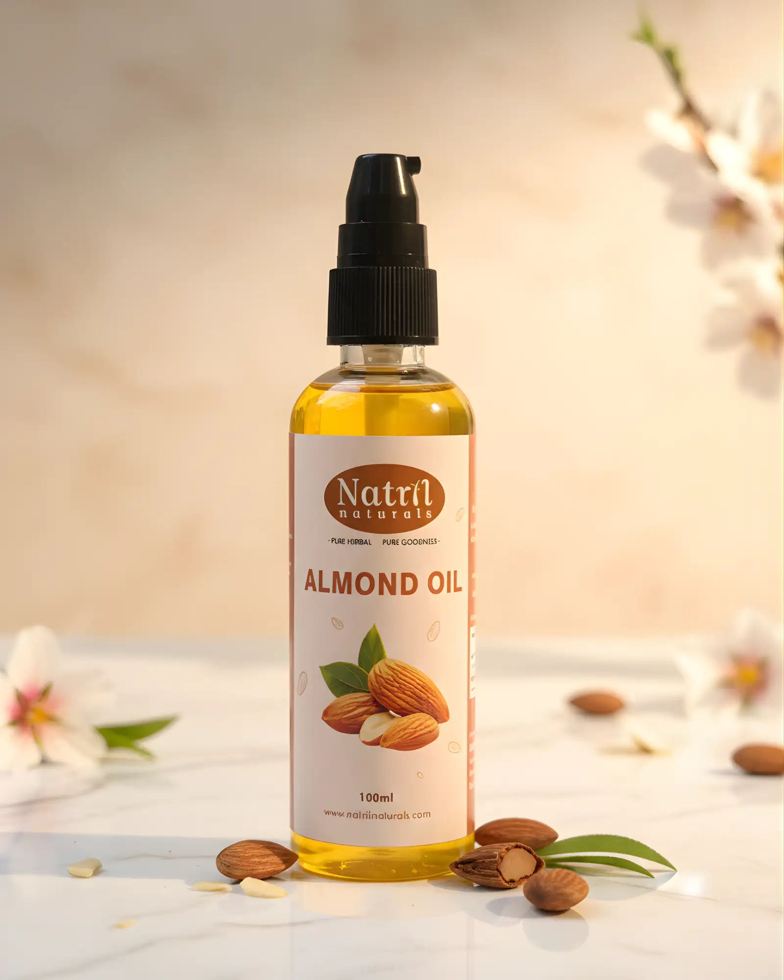 PURE ALMOND OIL(100ml)