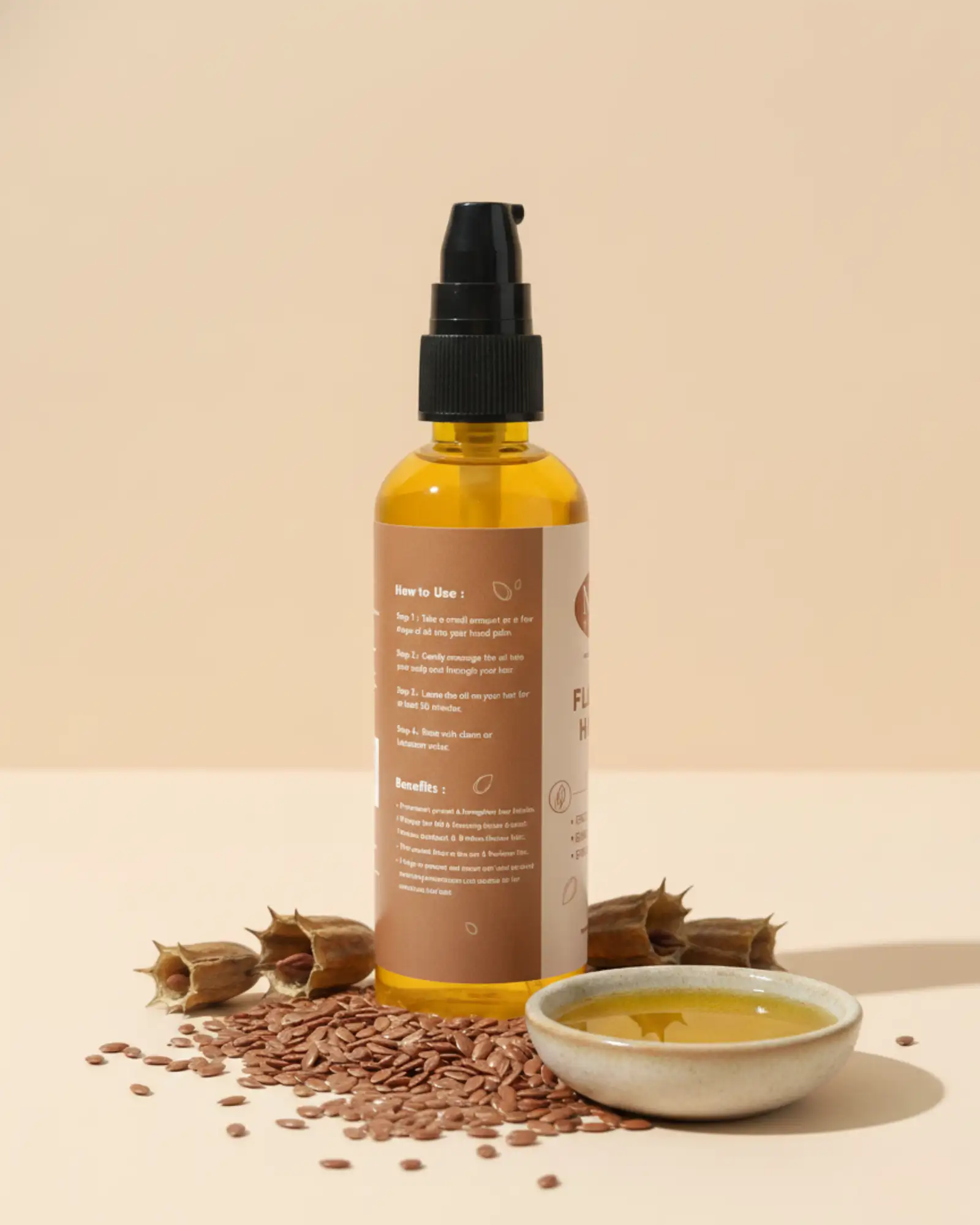 FLAX SEED OIL(100 ml) - secondary