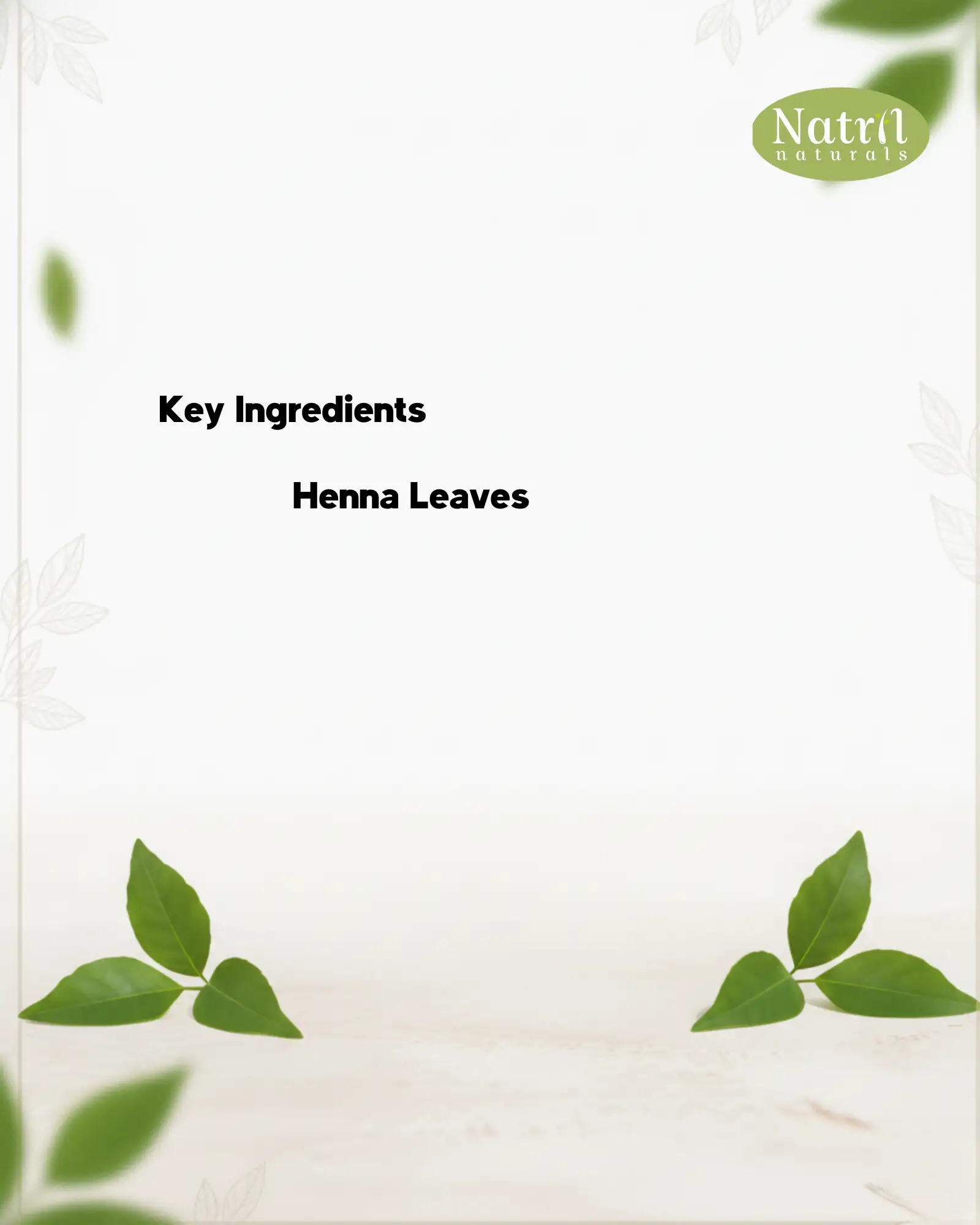 PURE HENNA POWDER(100 g) - secondary