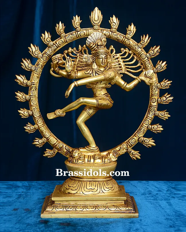Graceful Brass Nataraja Statues for Divine Balance