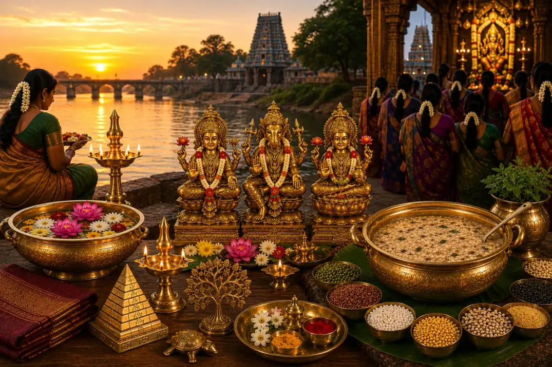 Bring Home Divine Blessings with Brass Idols This Aadi Month