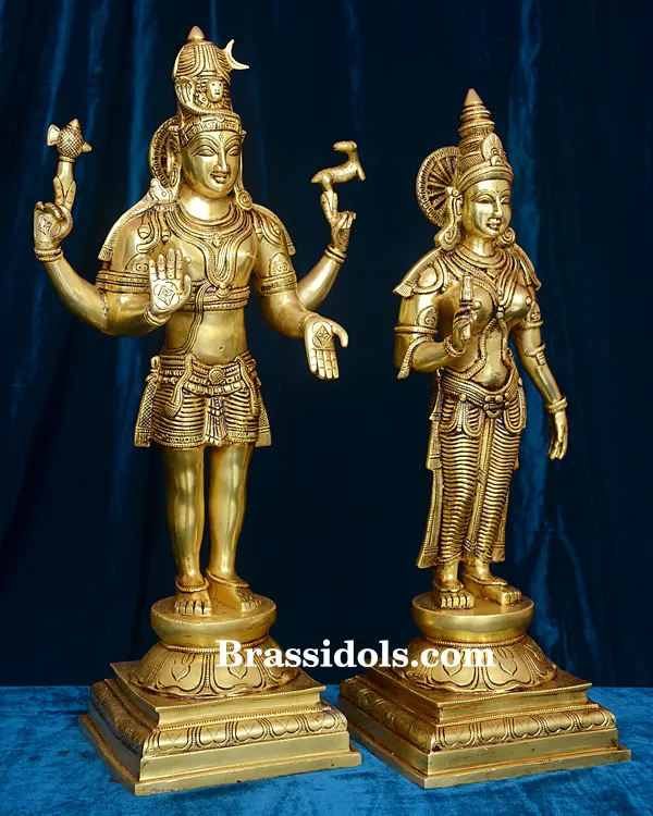 Standing Shiva Parvati - image 4