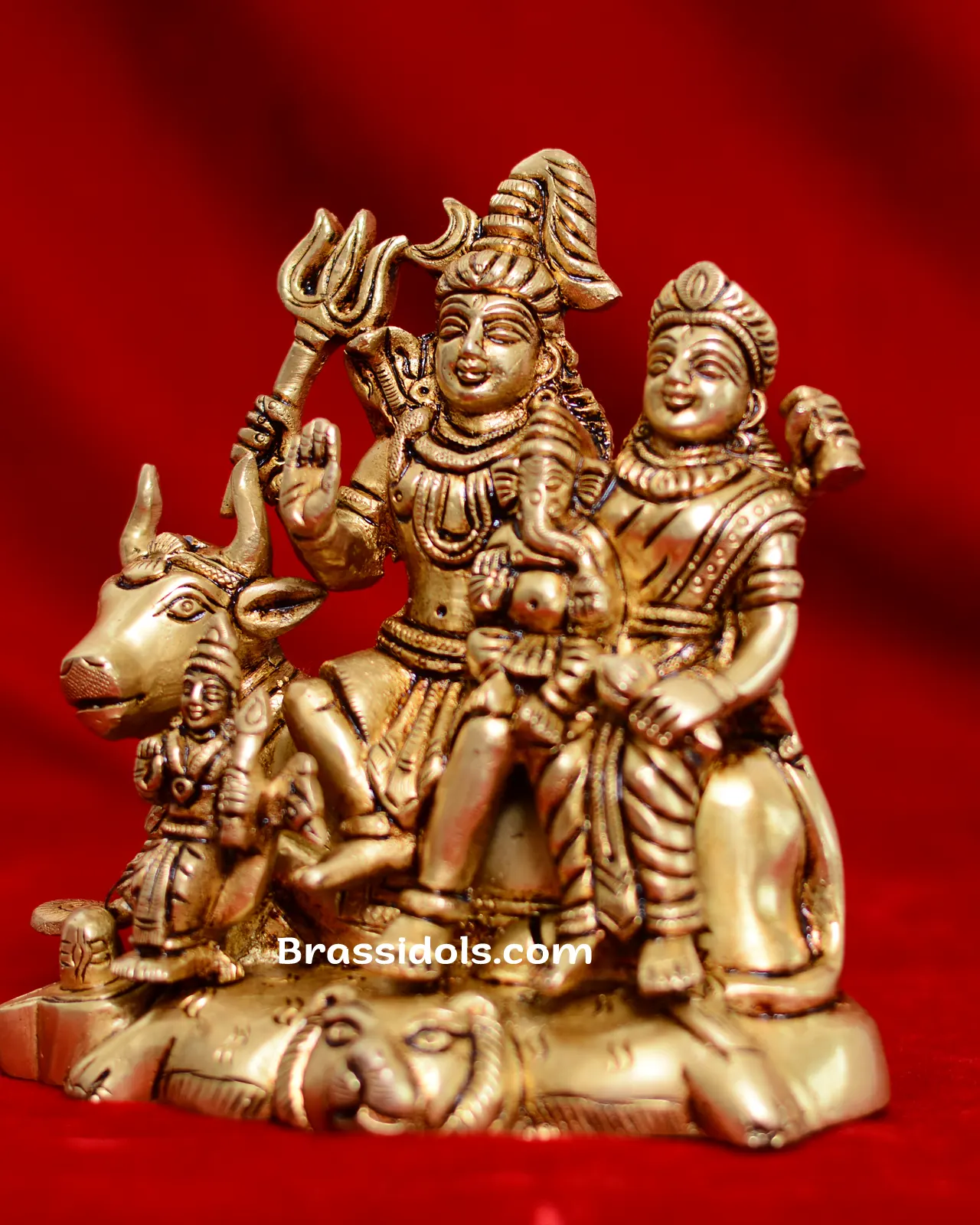 Square Base Shiva Family - image 3