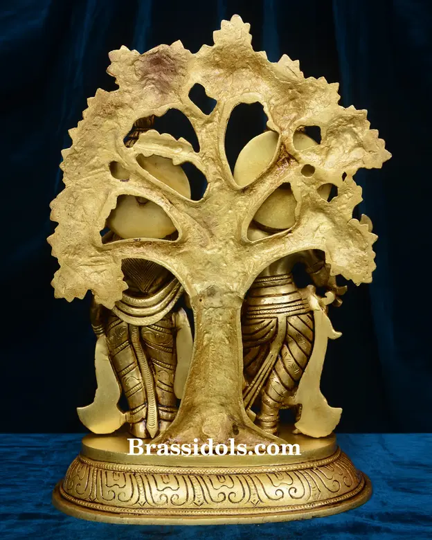 Standing Radha Krishna With Tree - image 4