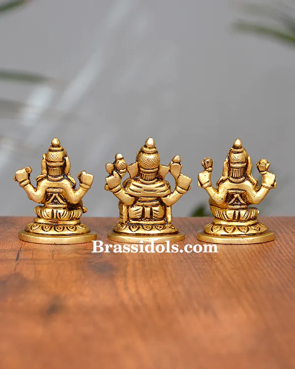 Lakshmi Ganesh With Base 200gm - image 4
