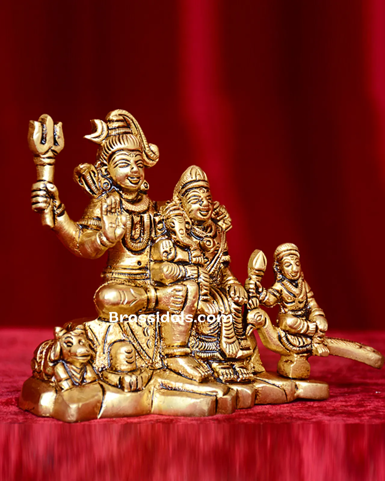 Shiva Parvati shiva Family - image 3
